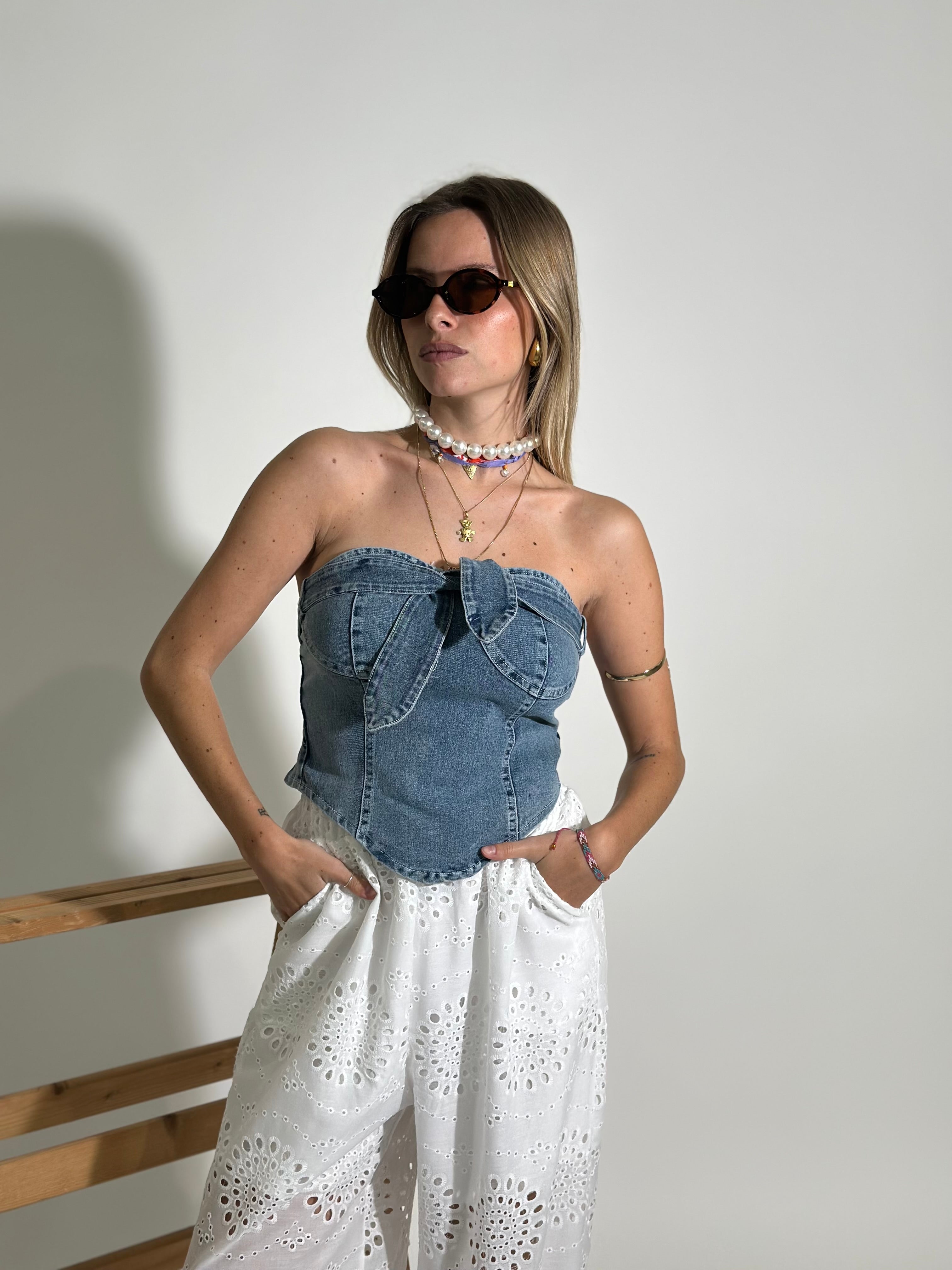 Top denim 9622