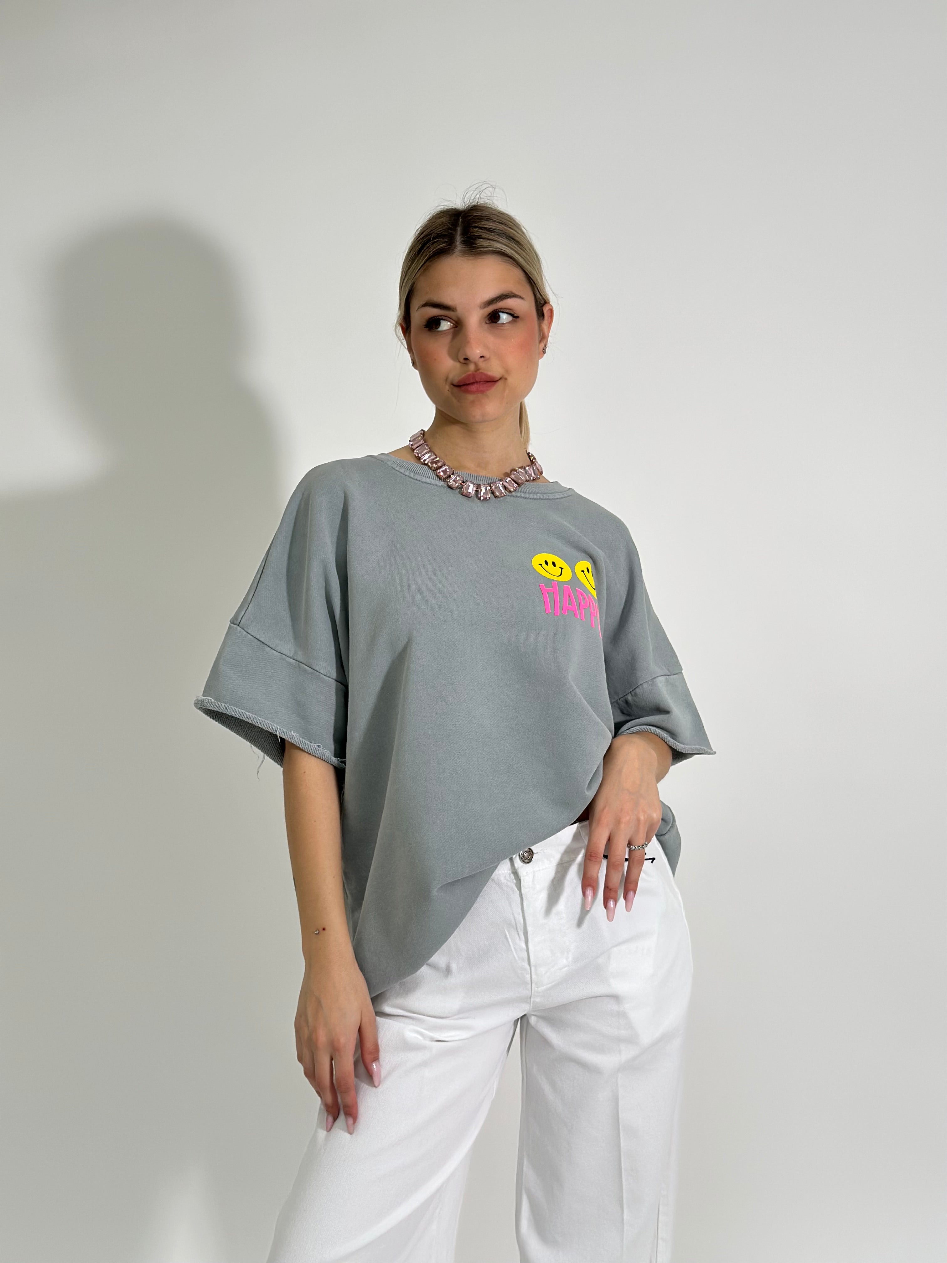 Maglia Happy 9938 GRIGIO CHIARO