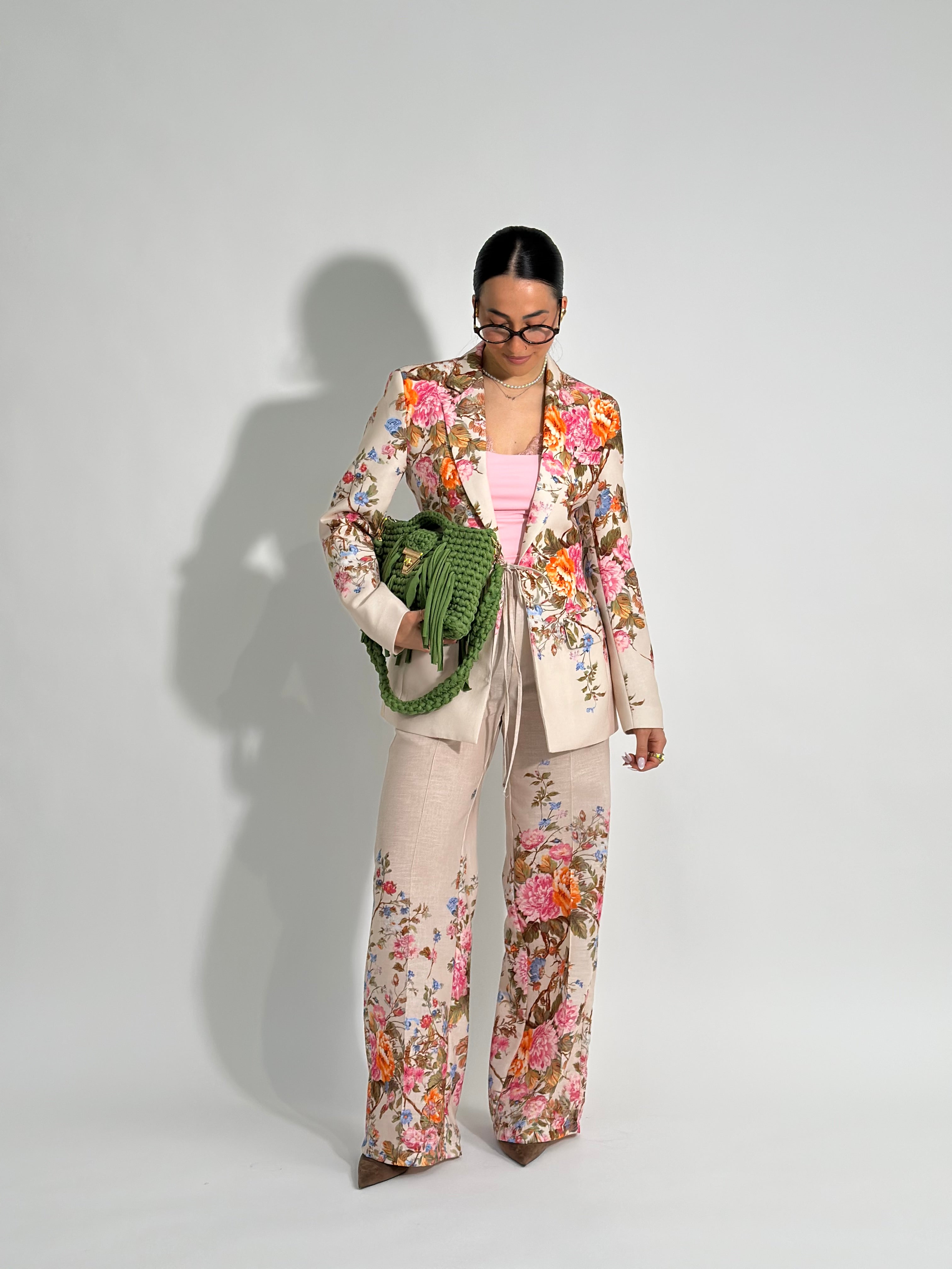 Pantaloni fiori 5420