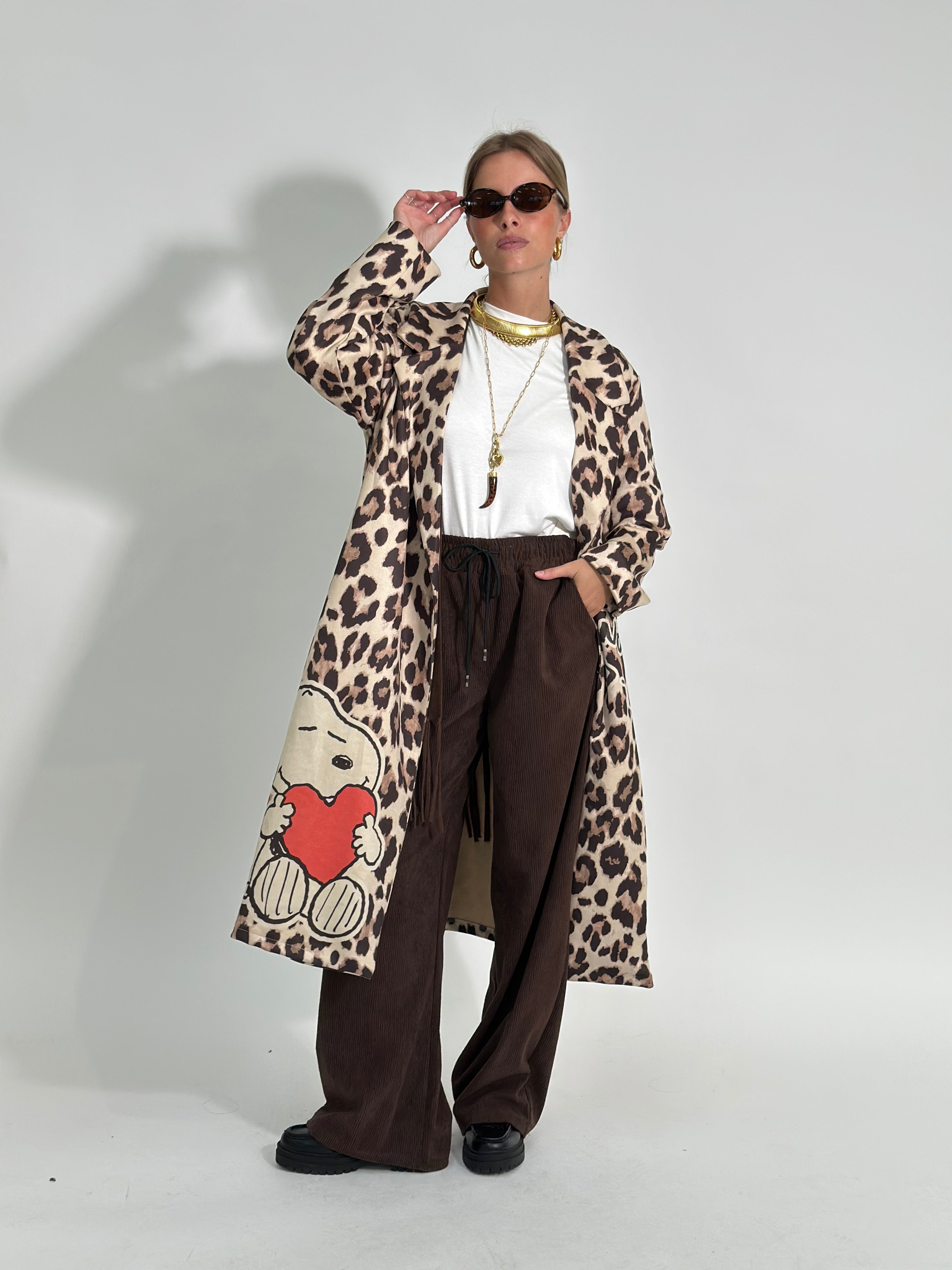 Pantalone velluto 25791 MARRONE