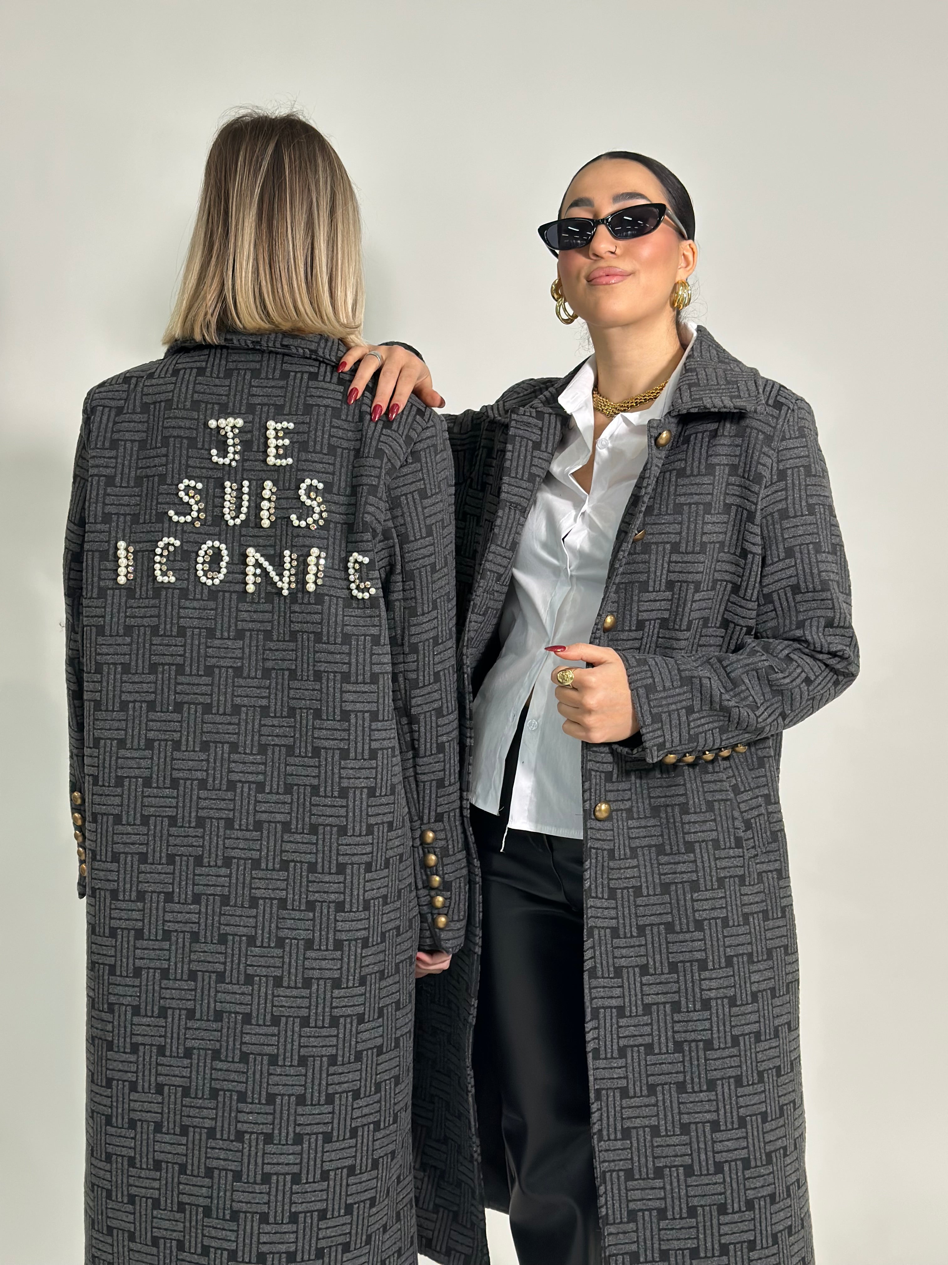 Cappotto strass 80233