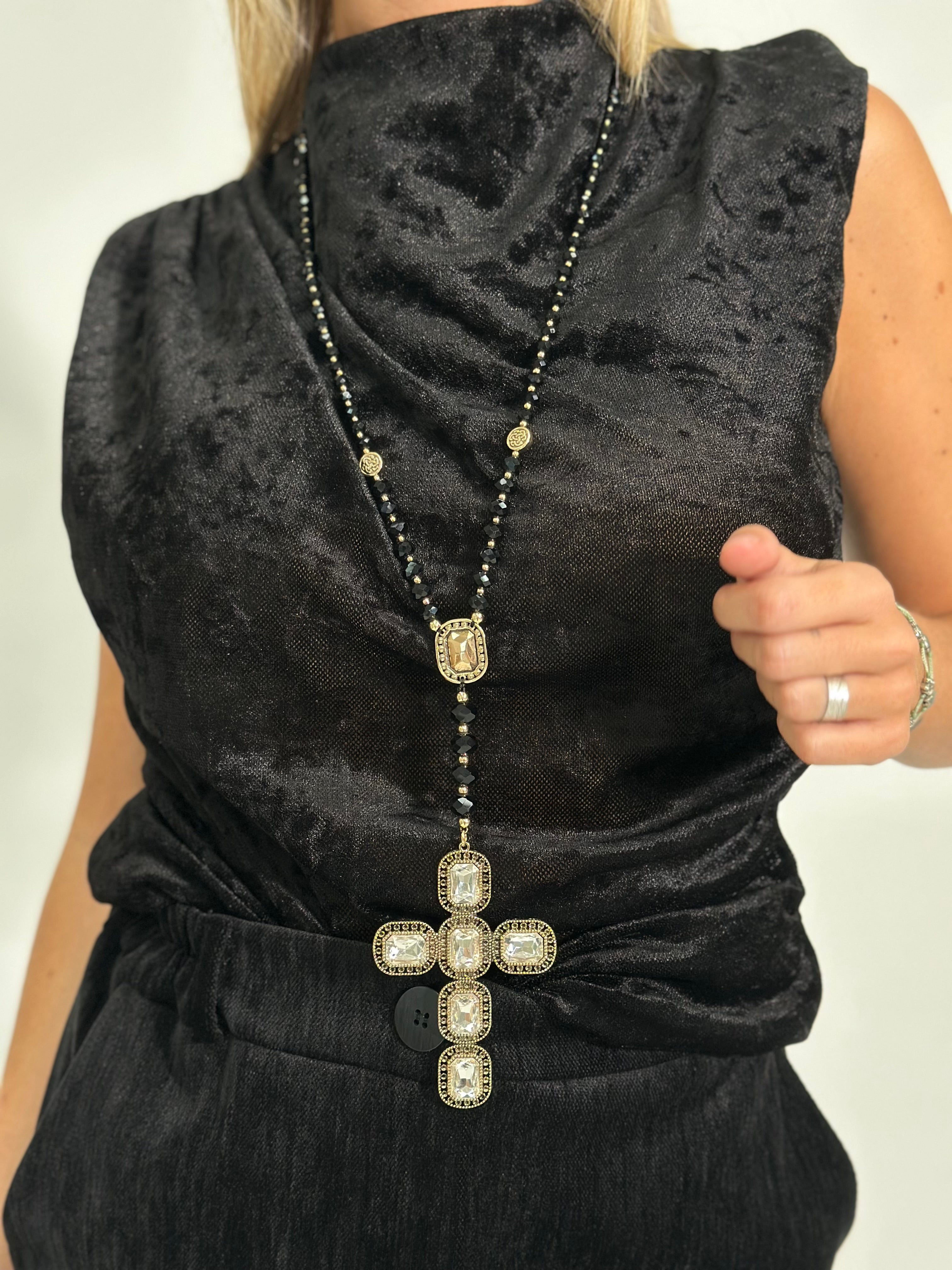 Collana croce NK00980