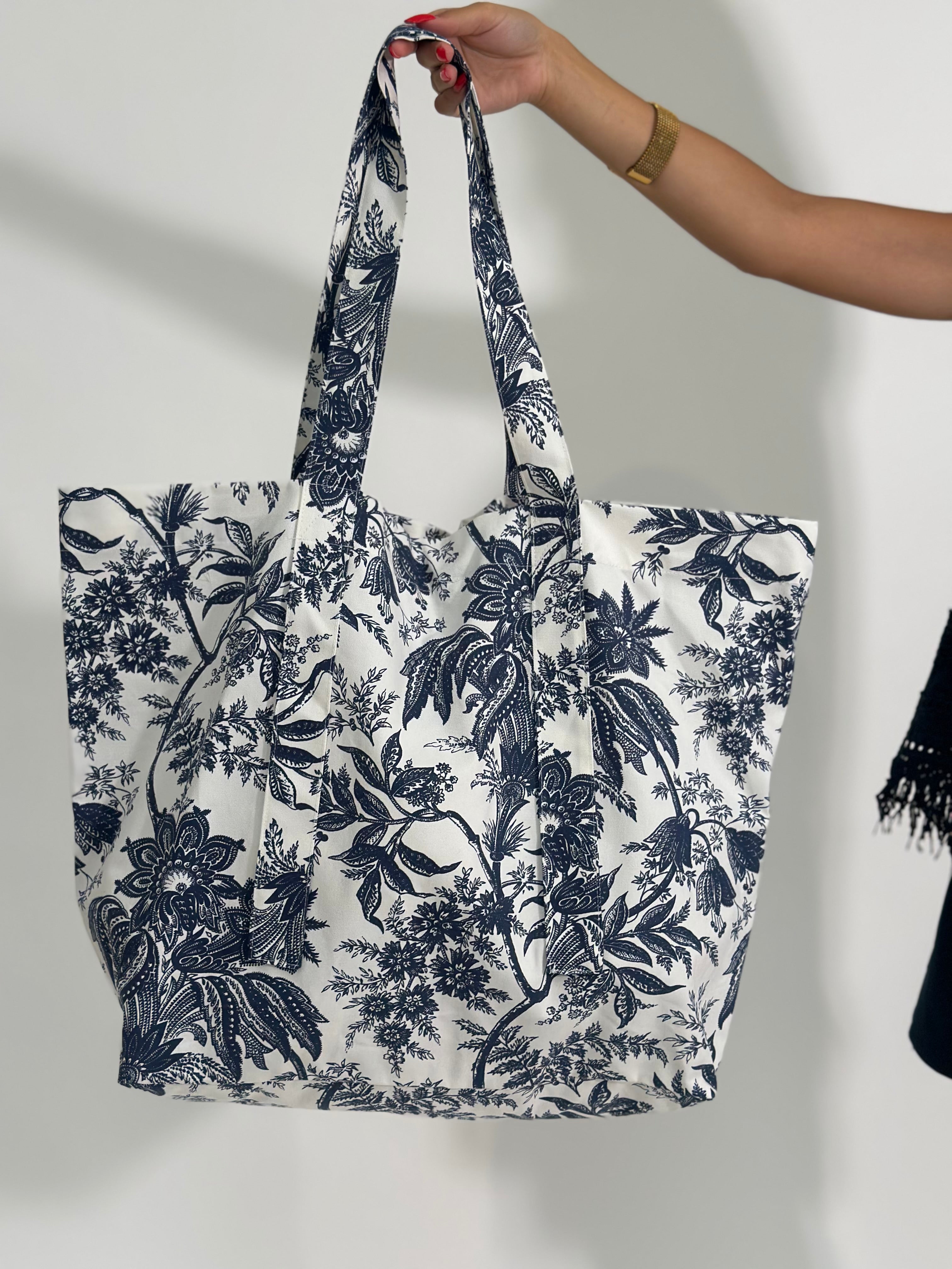 Borsa mare fiori 5771