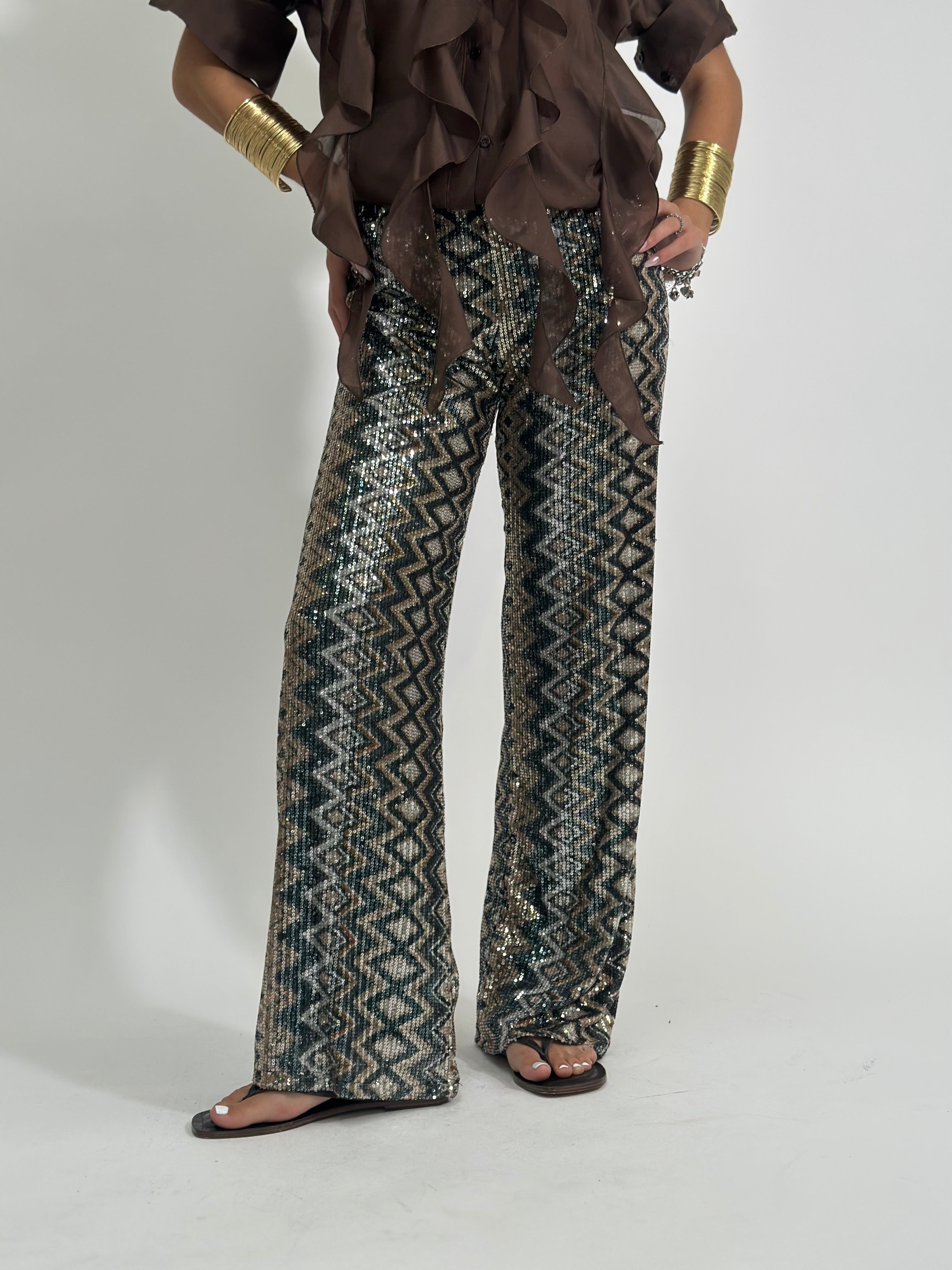 Pantalone paillettes 509