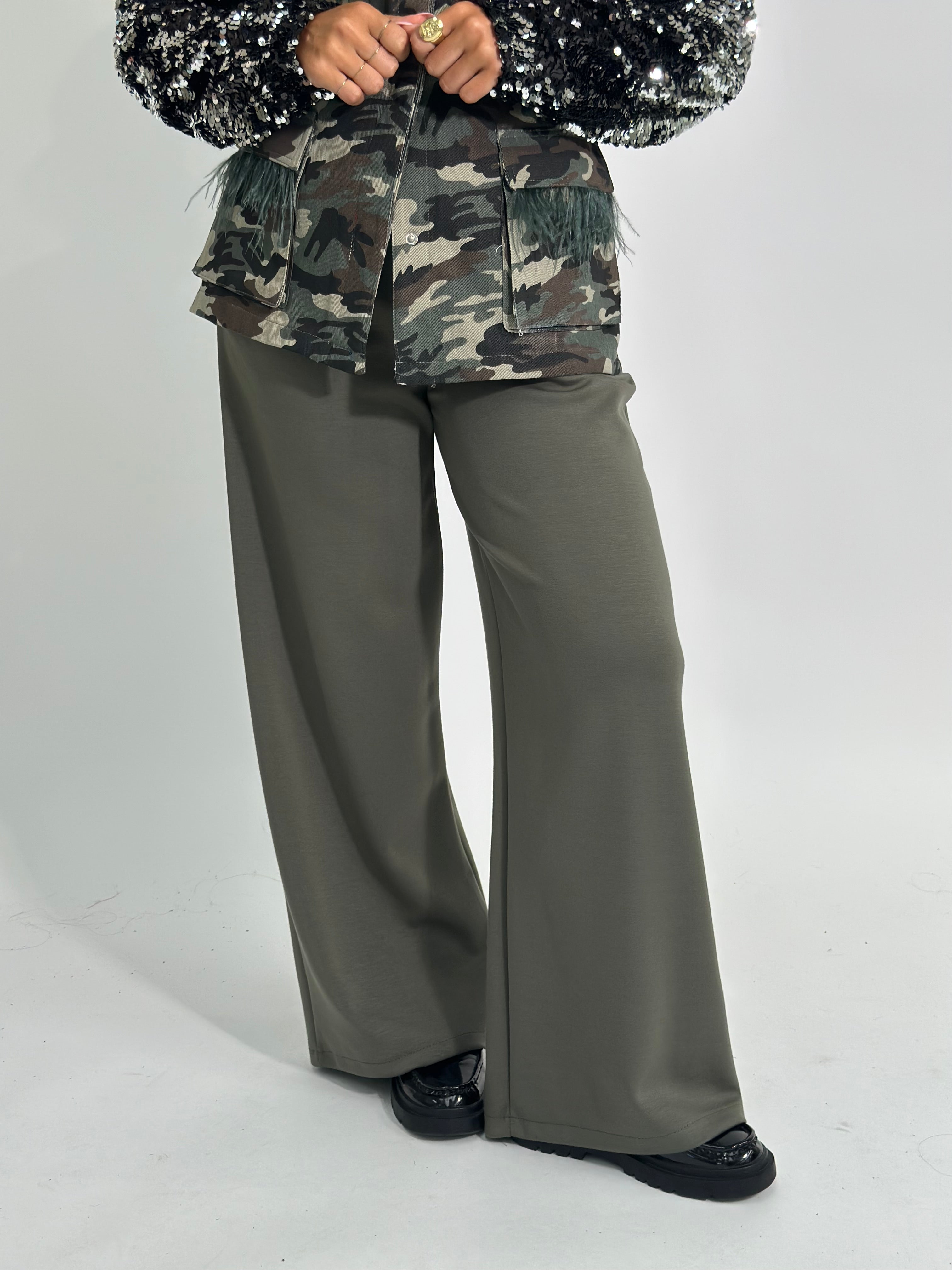 Pantalone confort 6382 VERDE