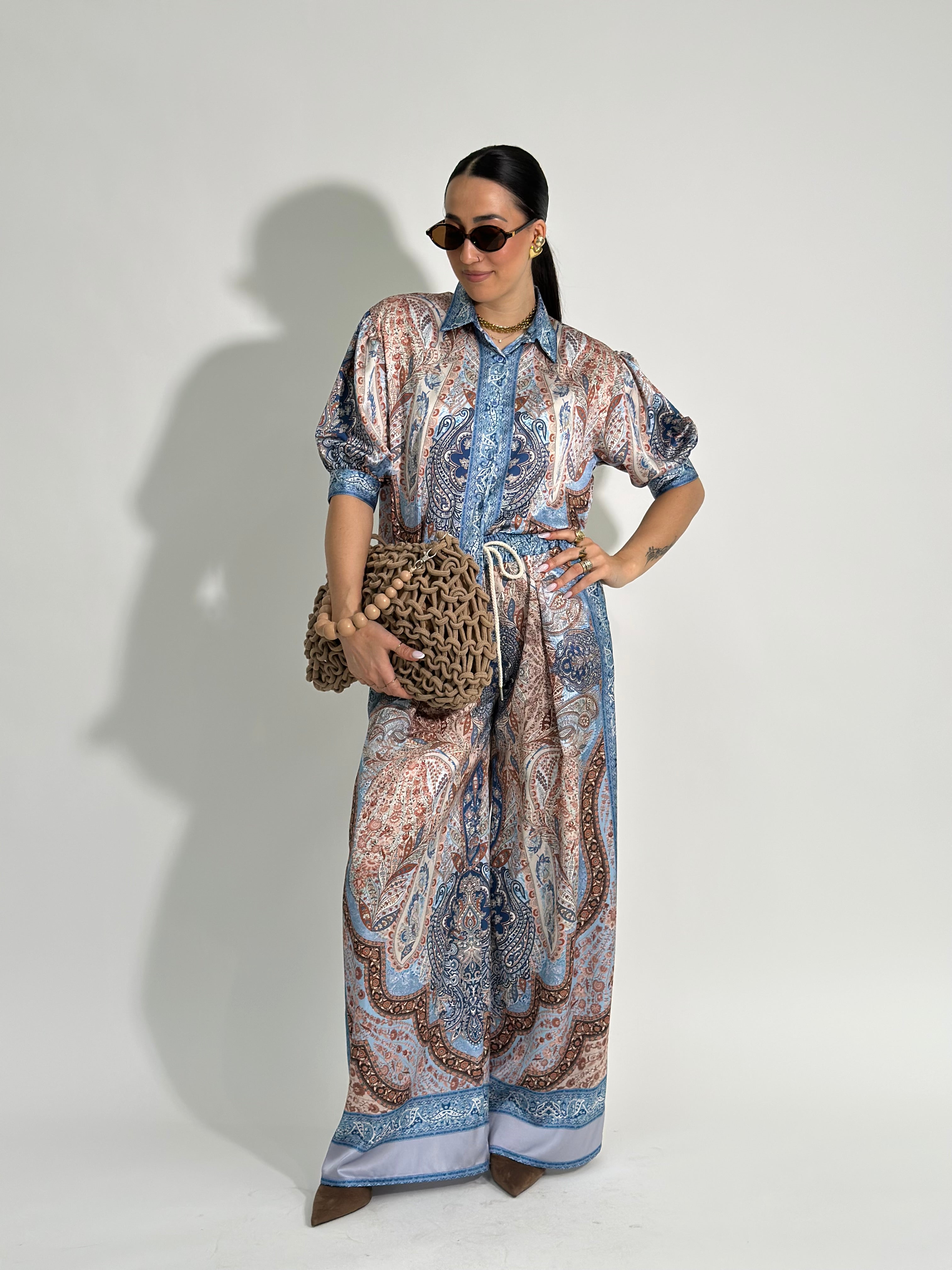 Pantalone Satin 1002