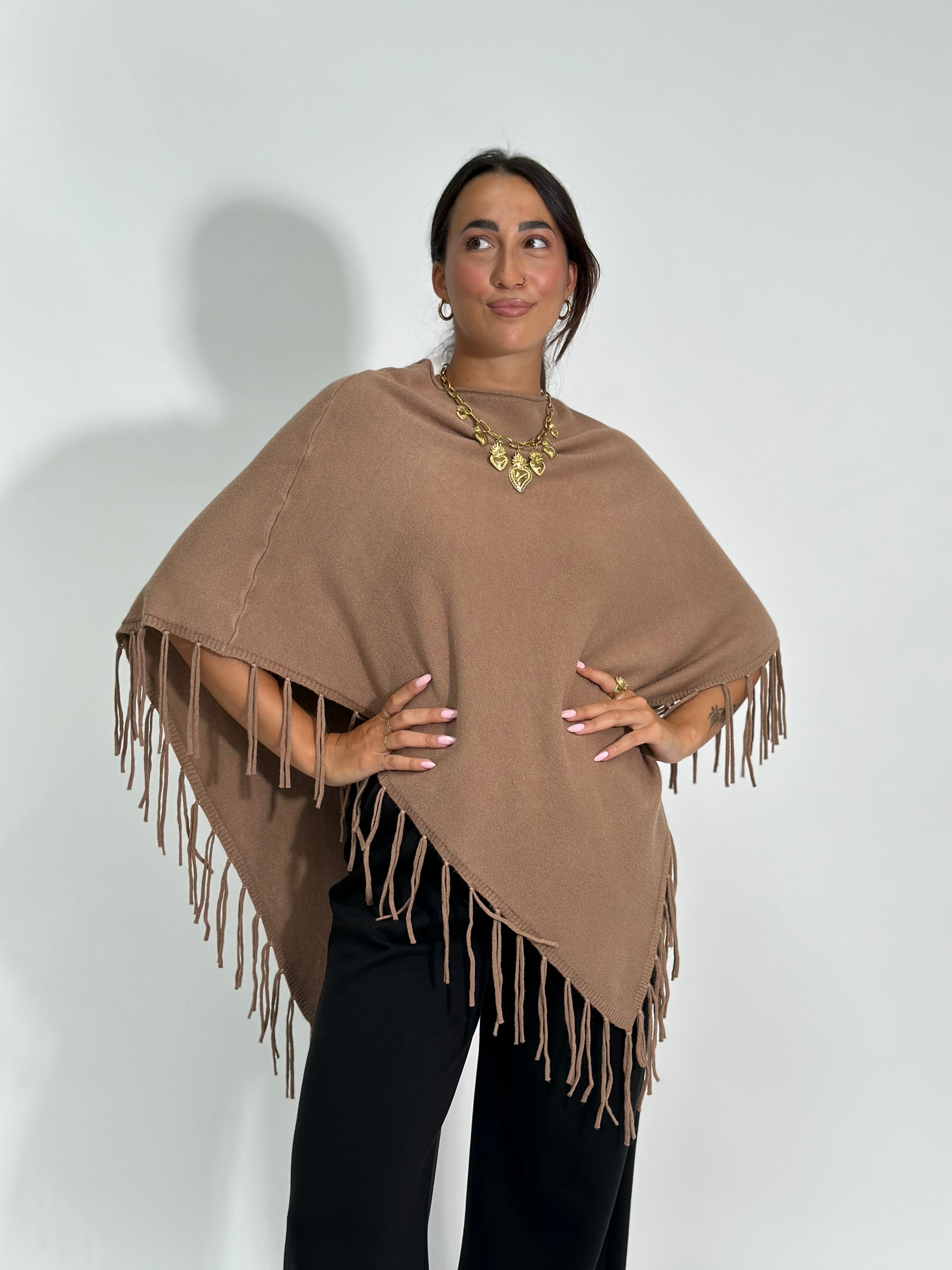 Poncho C643 CAMEL