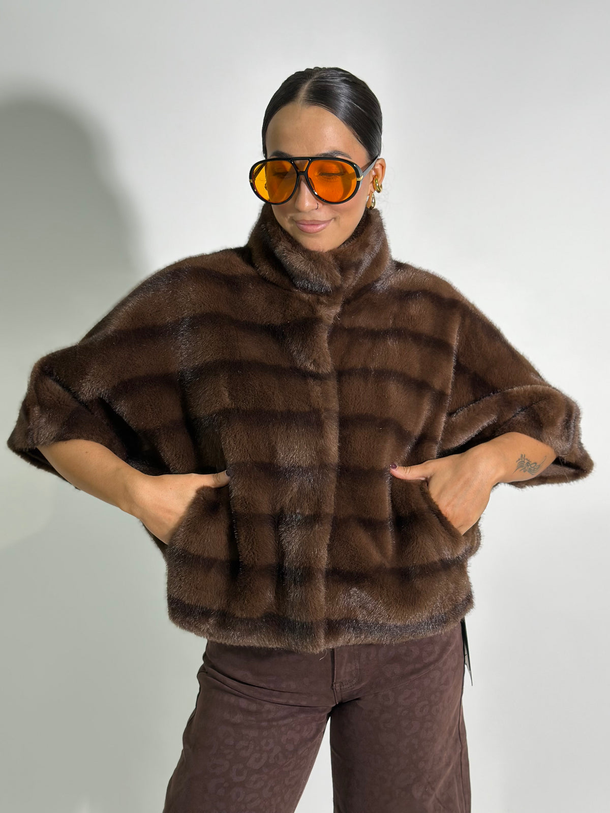 Pelliccia ecovisone 20256
