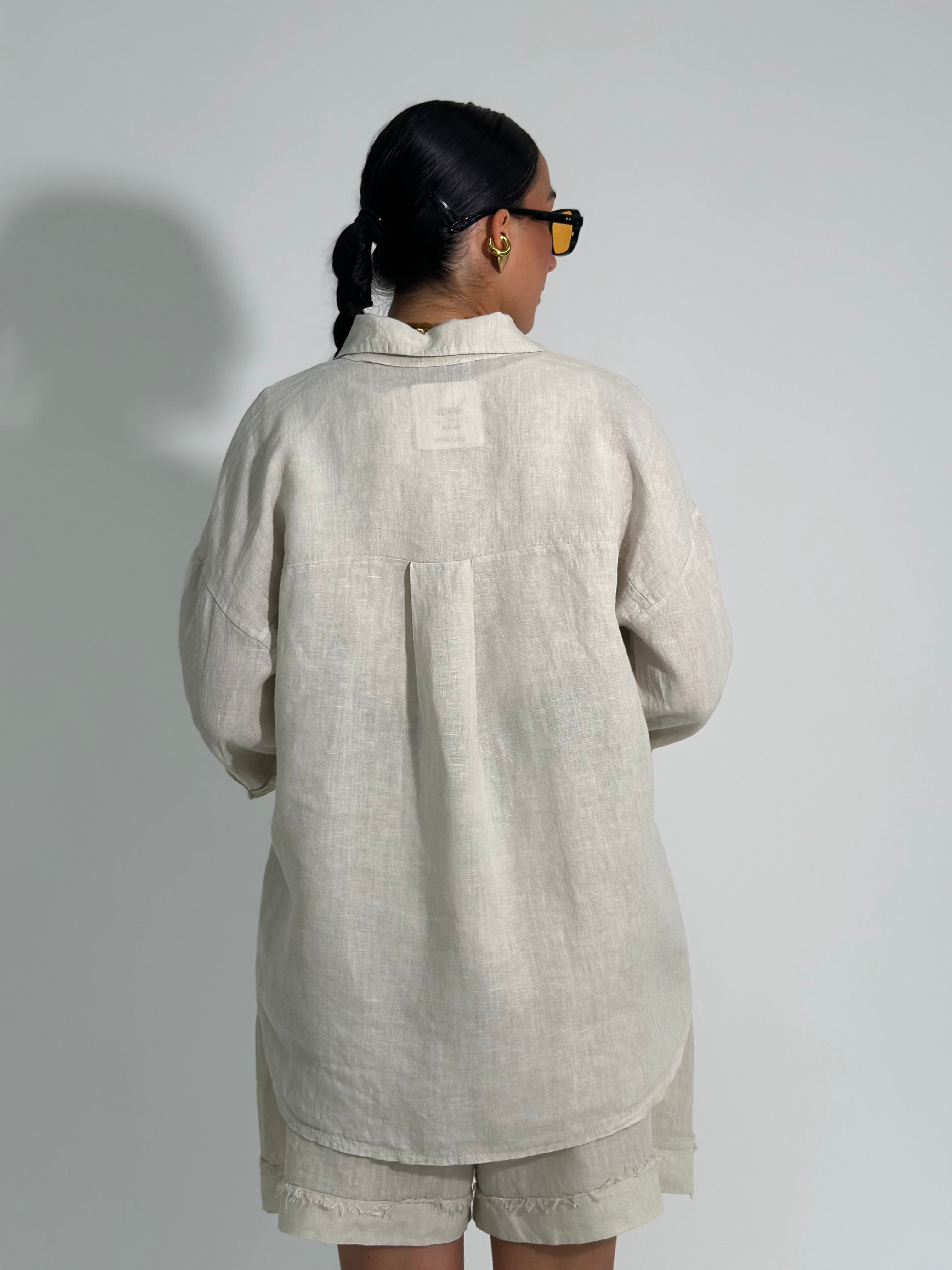 Camicia lino 10707