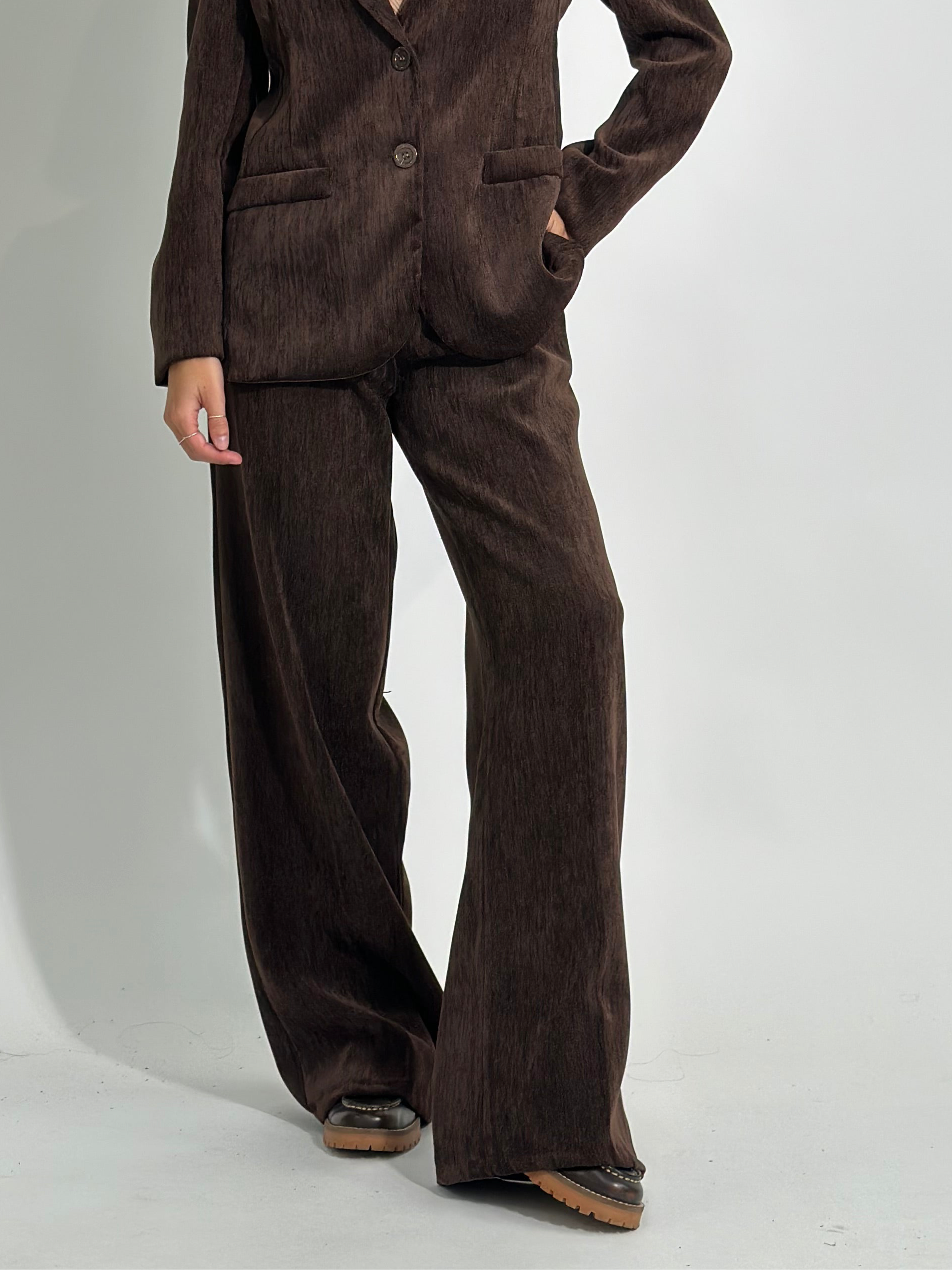 Pantalone velvet 2413