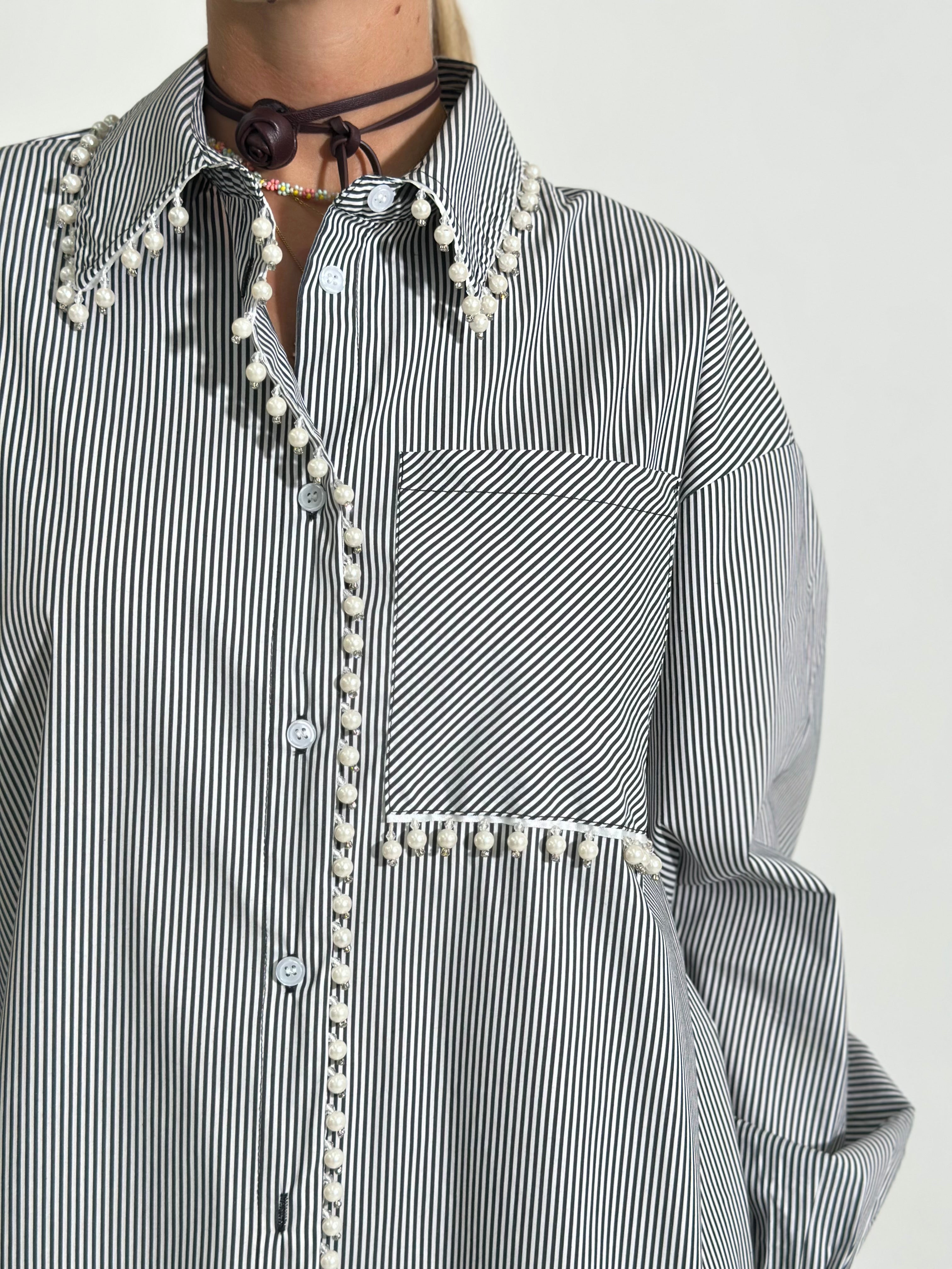 Camicia perla AL0022