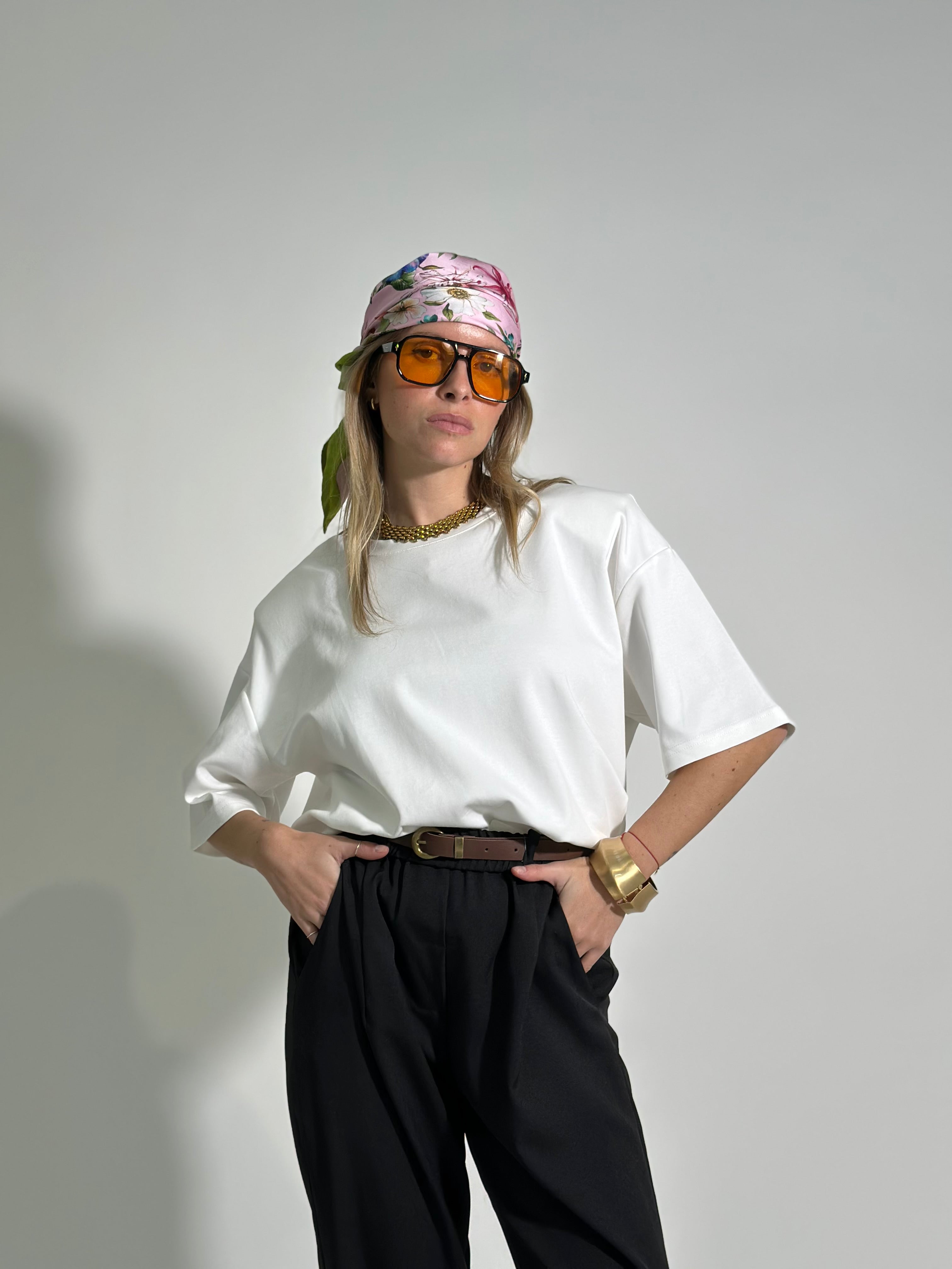 T-shirt over spalline 5577