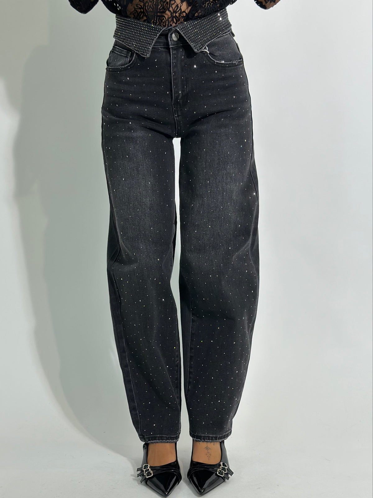 jeans strass micro JA36-3