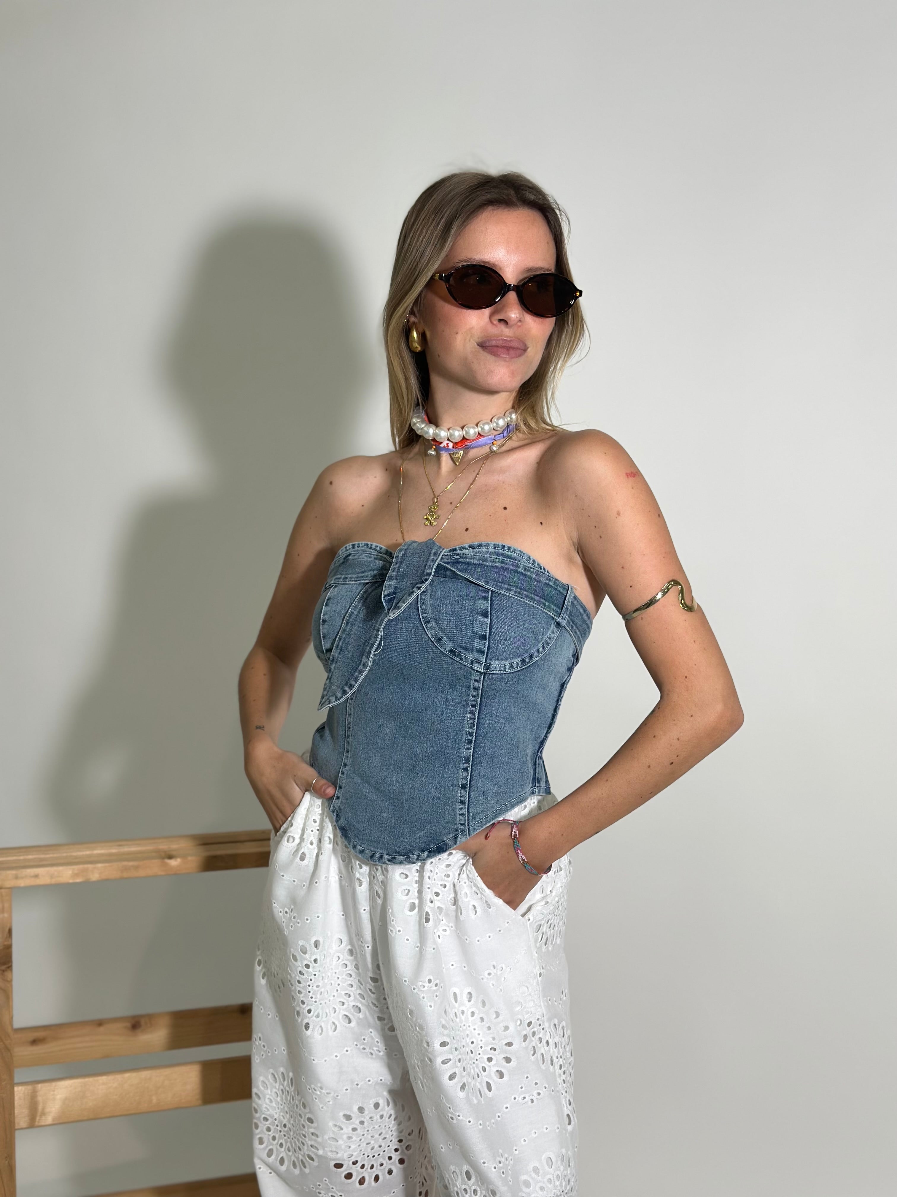 Top denim 9622