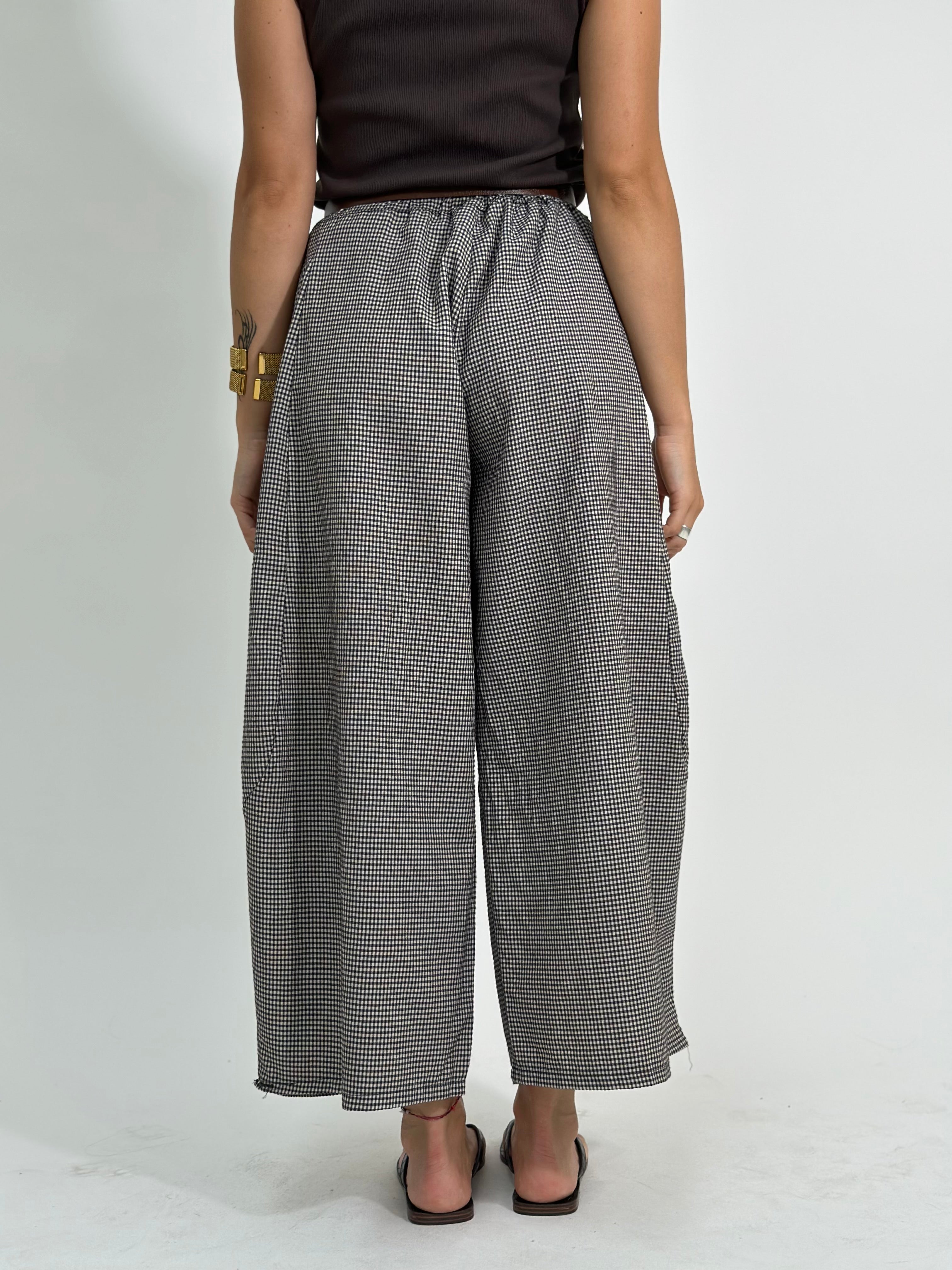 Pantalone baloon Vichy 52056