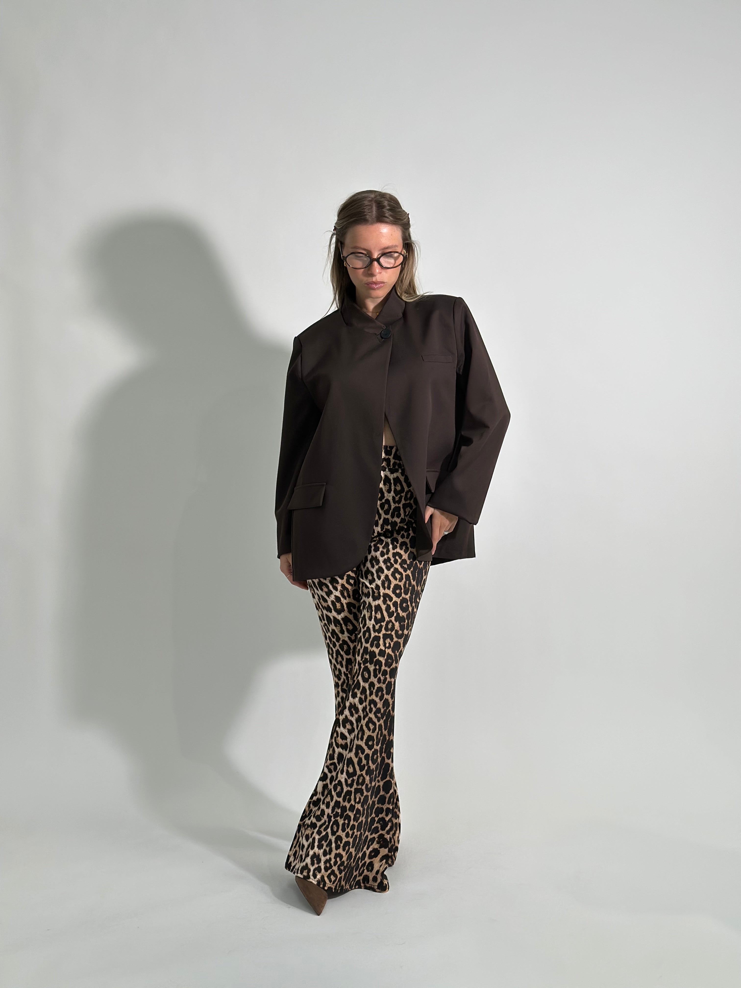 Giacca bottoni 28460 MARRONE