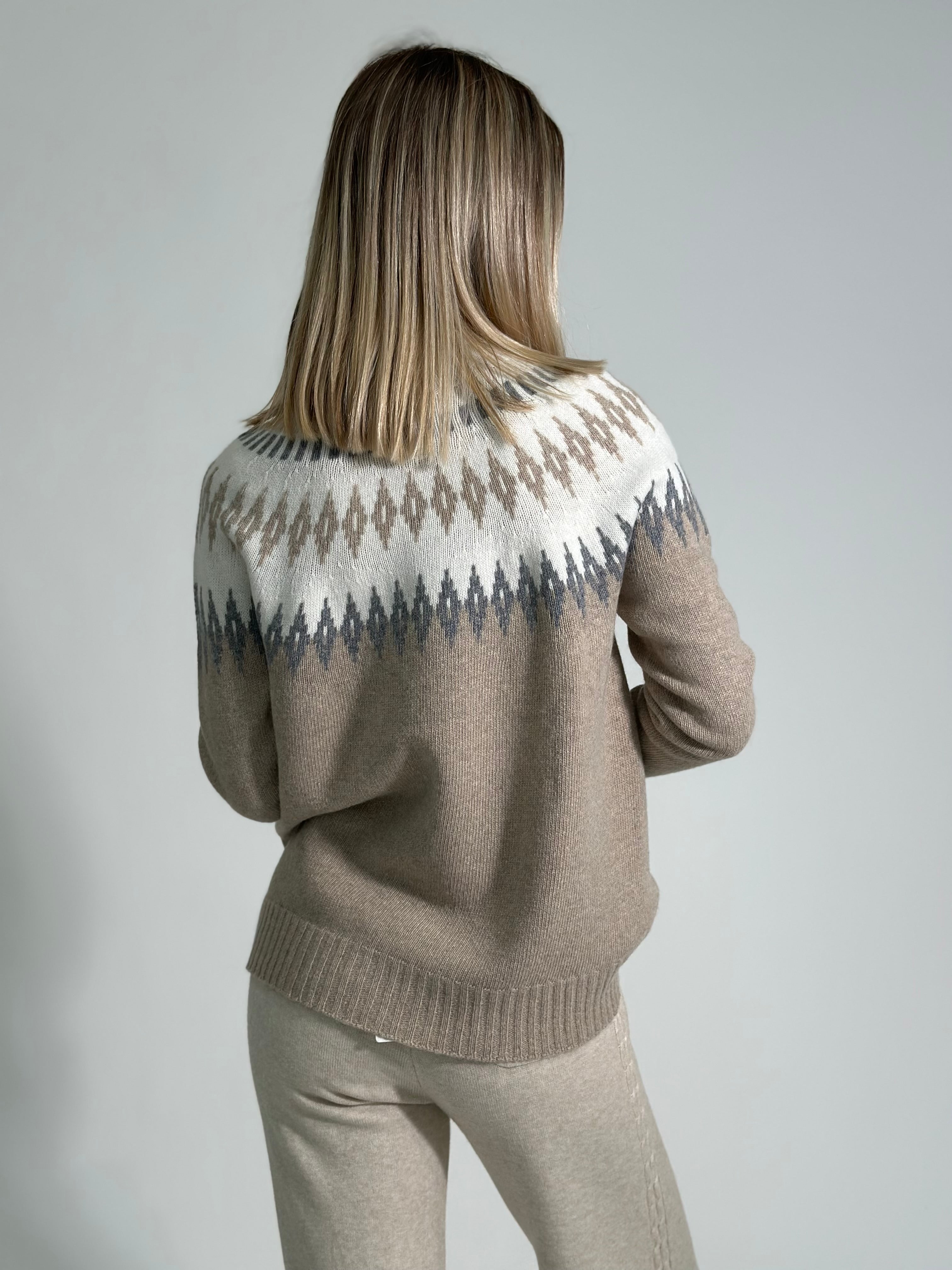 Maglia norvegese 8240 BEIGE