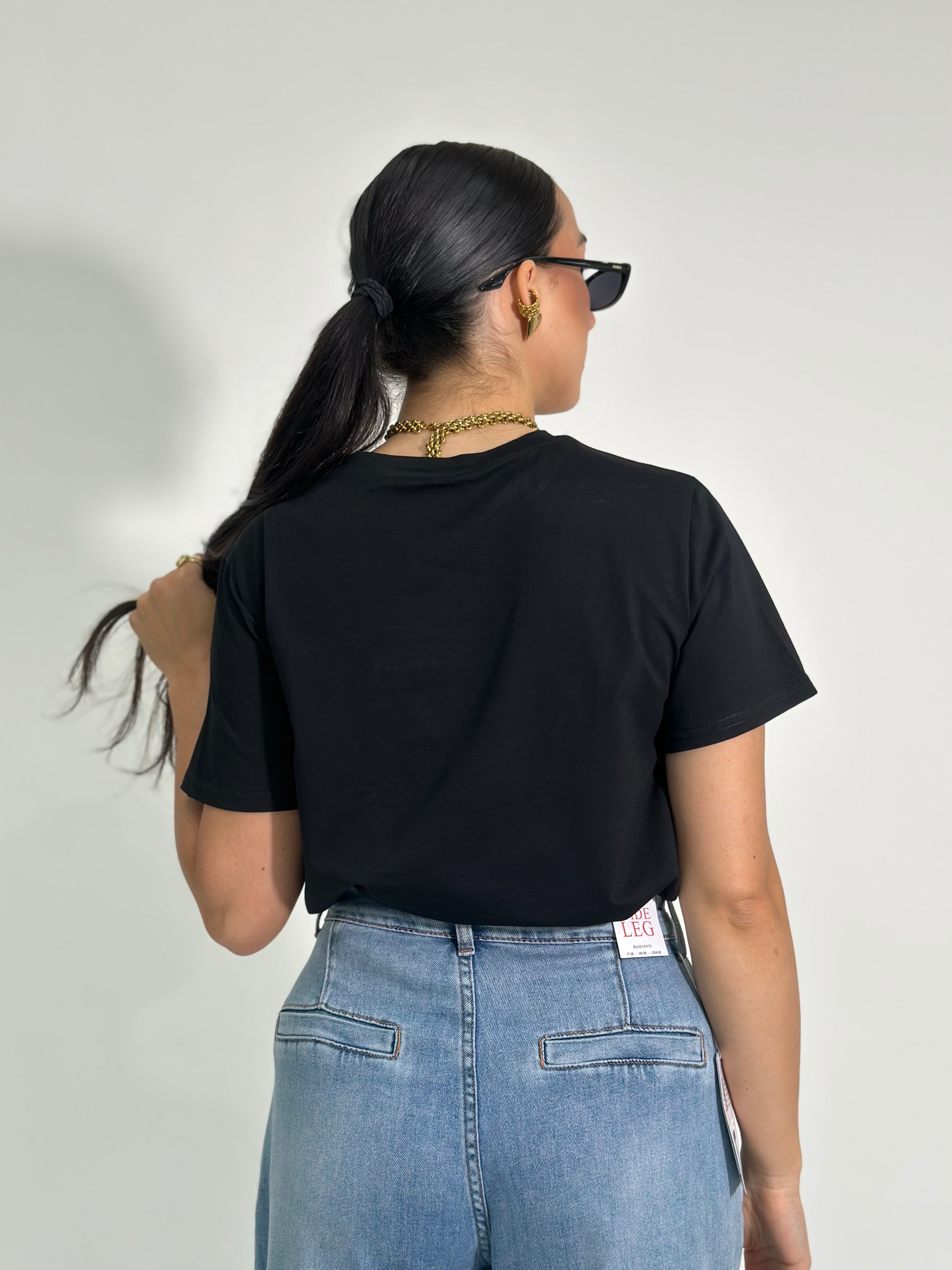 T-shirt fiocco J65