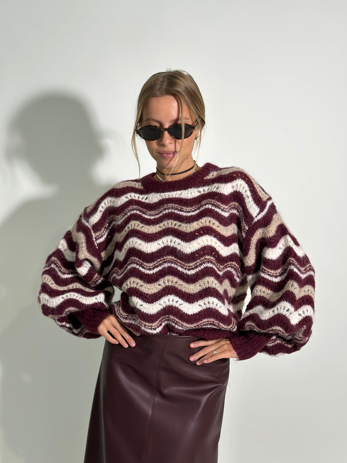 Maglia ondina 50331 BORDO'