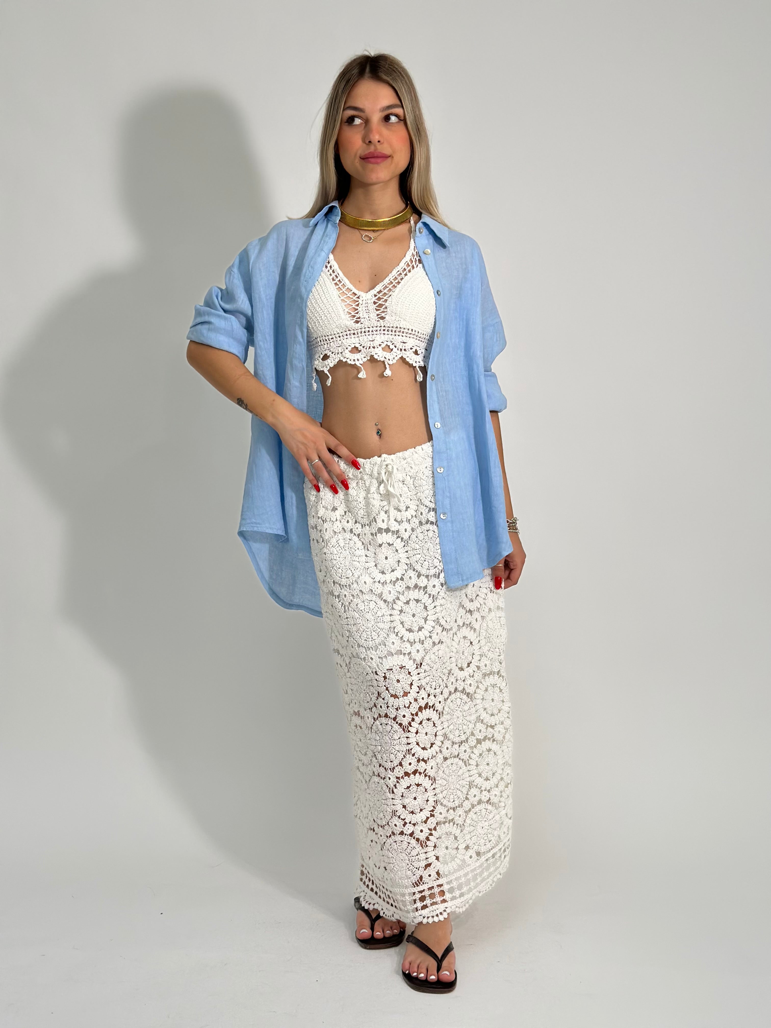 Gonna sirena crochet 28044