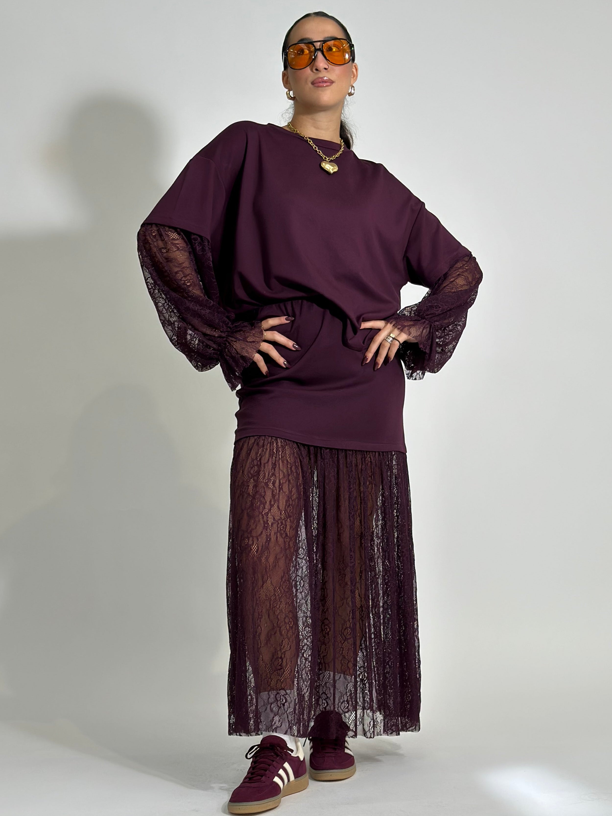 Gonna twin pizzo 55727 BURGUNDY