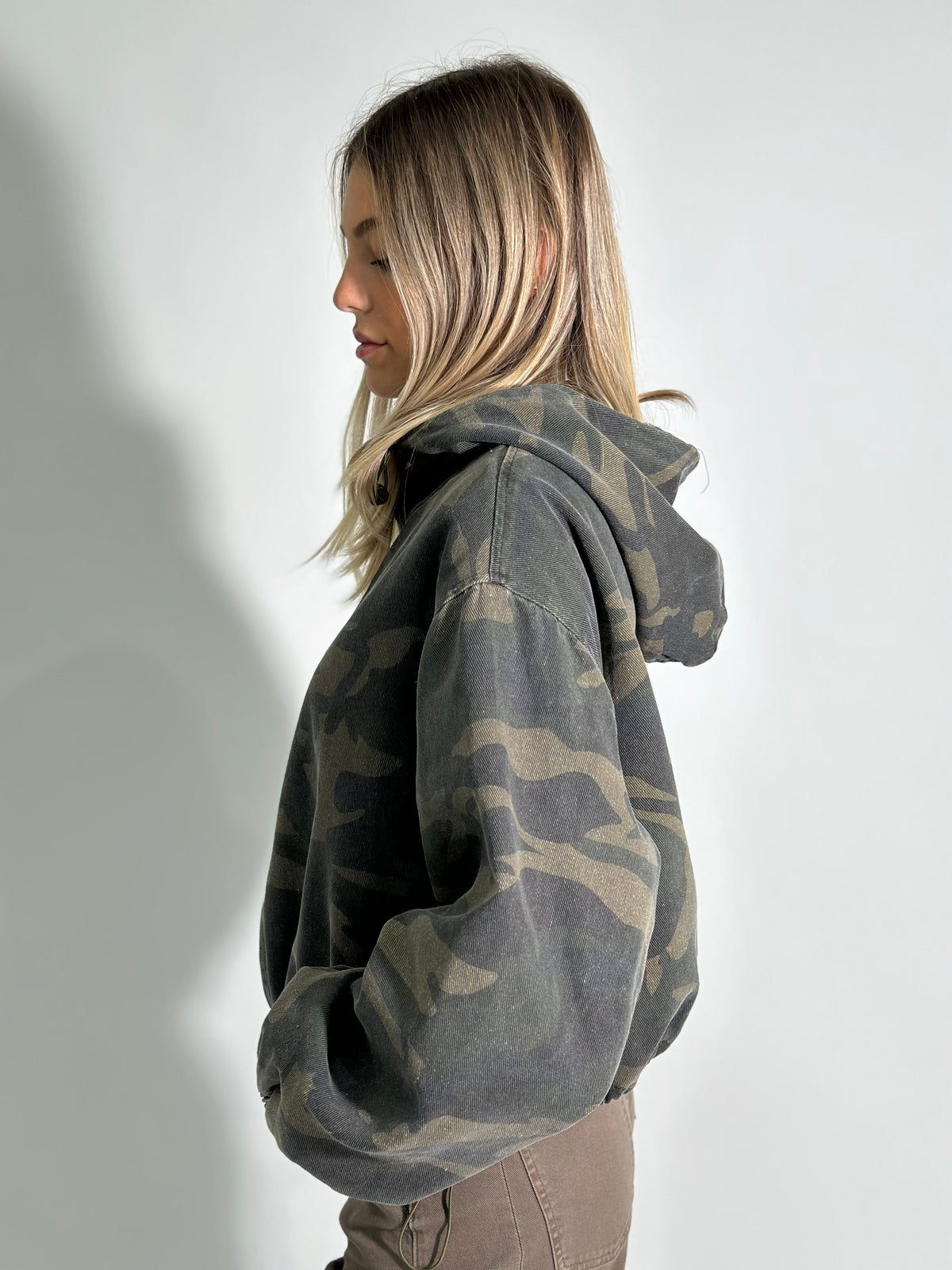 Giacca trapuntata camouflage 19616