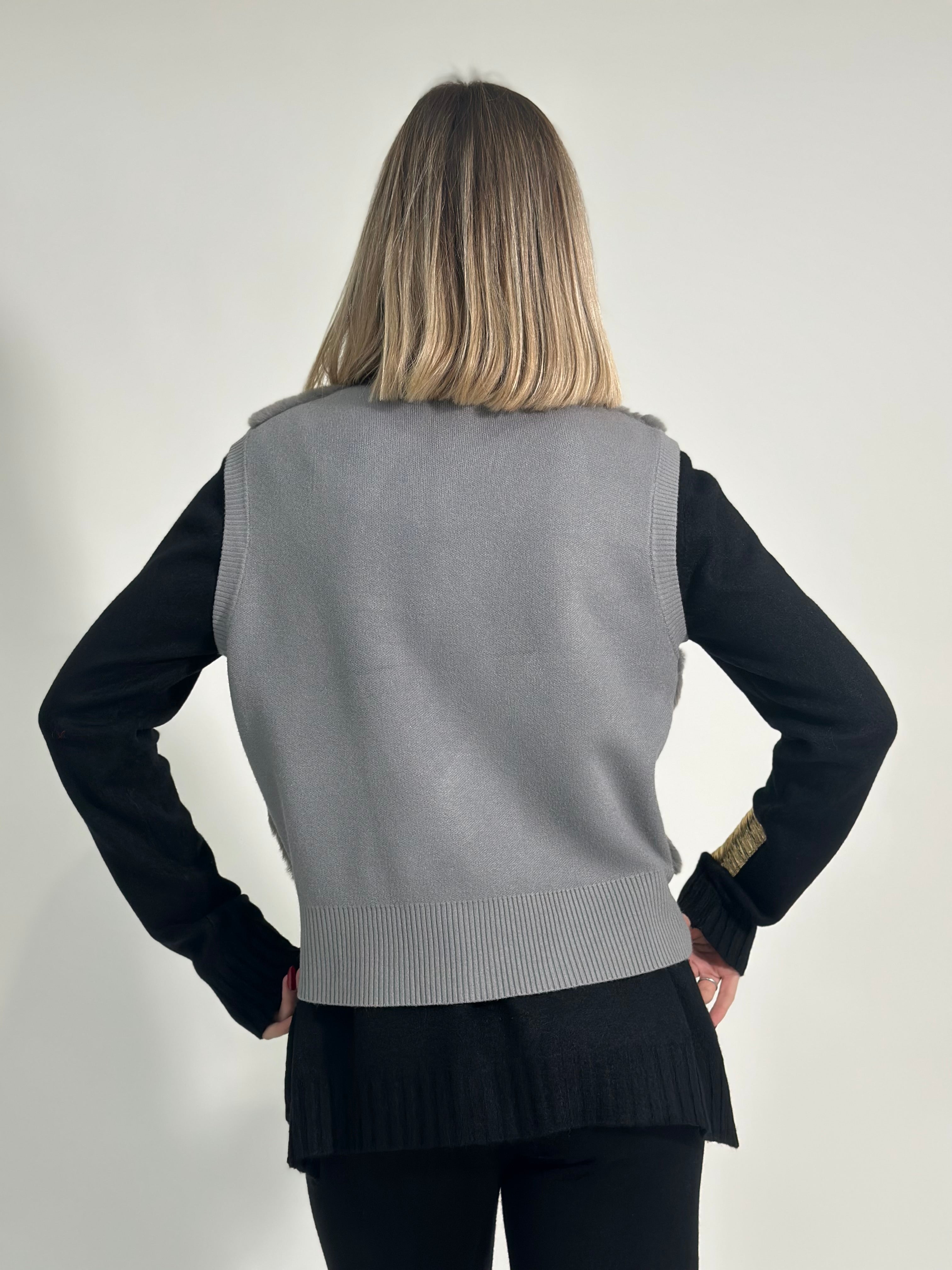 Gilet pelliccia E236