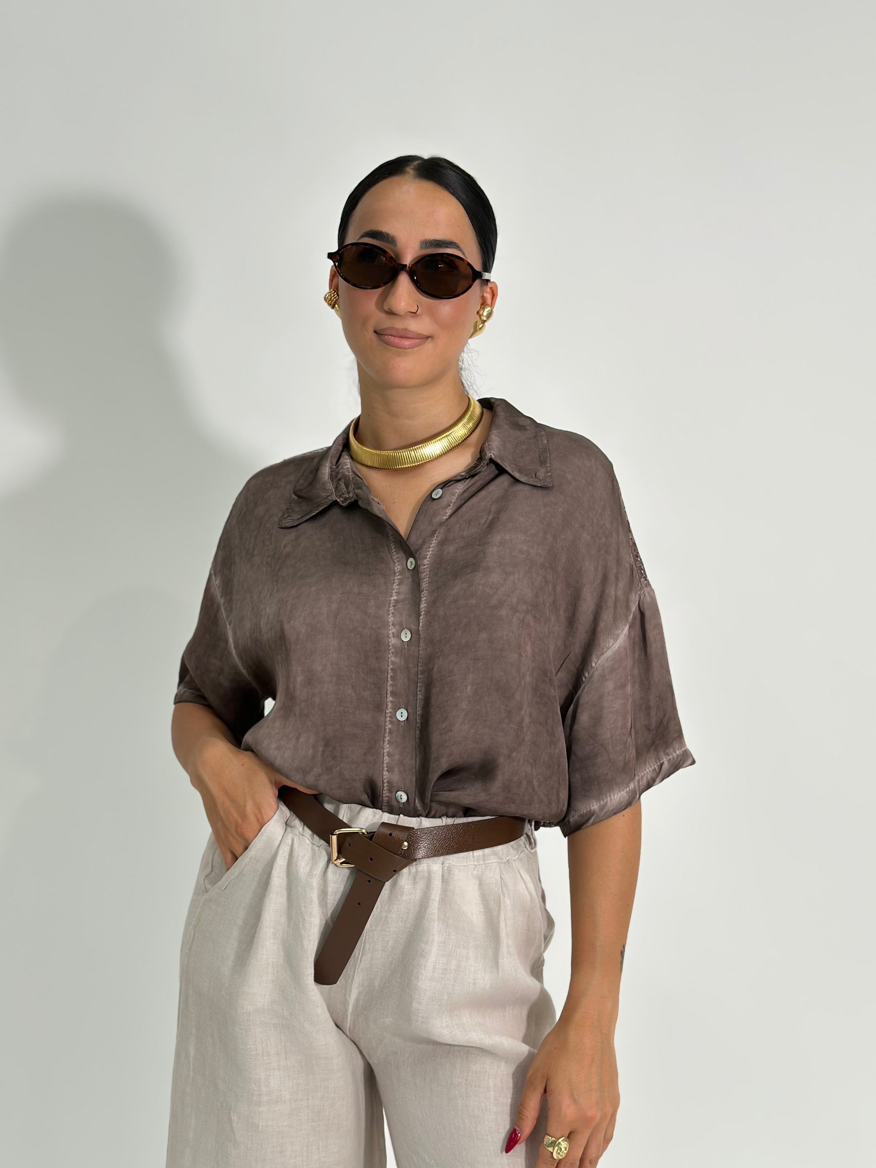 Camicia pizzo 10674