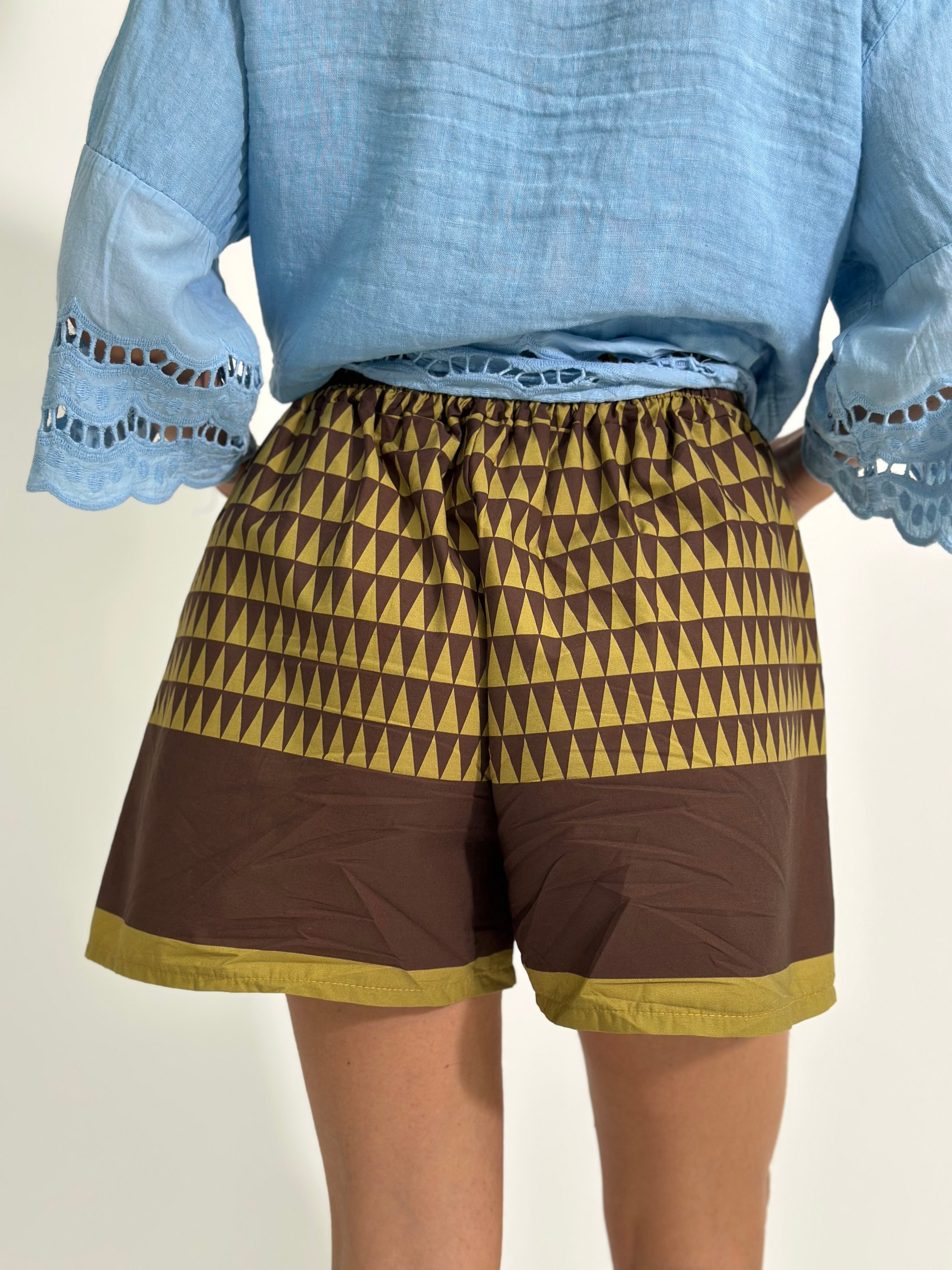 Shorts Sahara 7428 VERDE OLIVA
