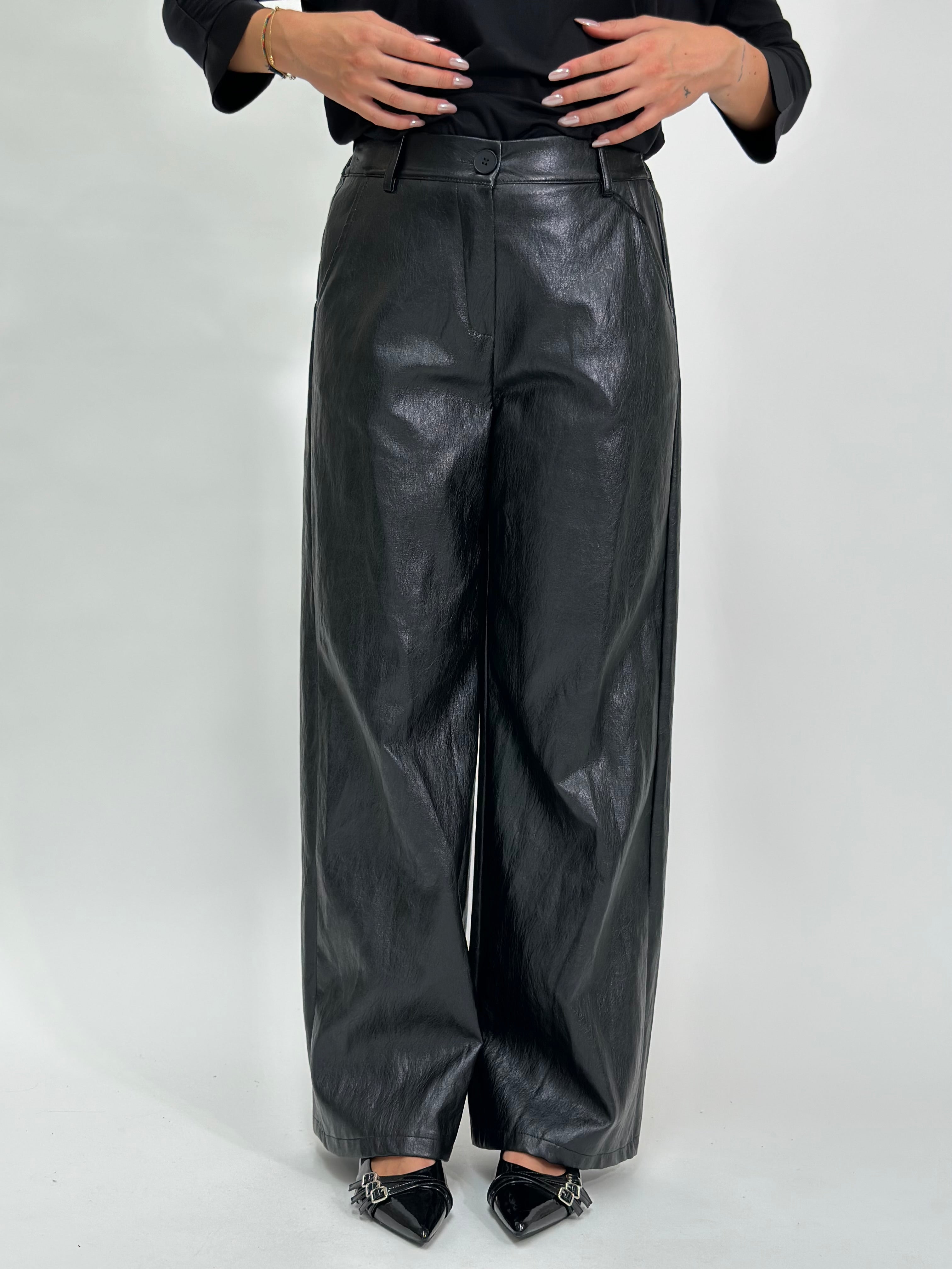 pantapalazzo ecopelle 28077 NERO