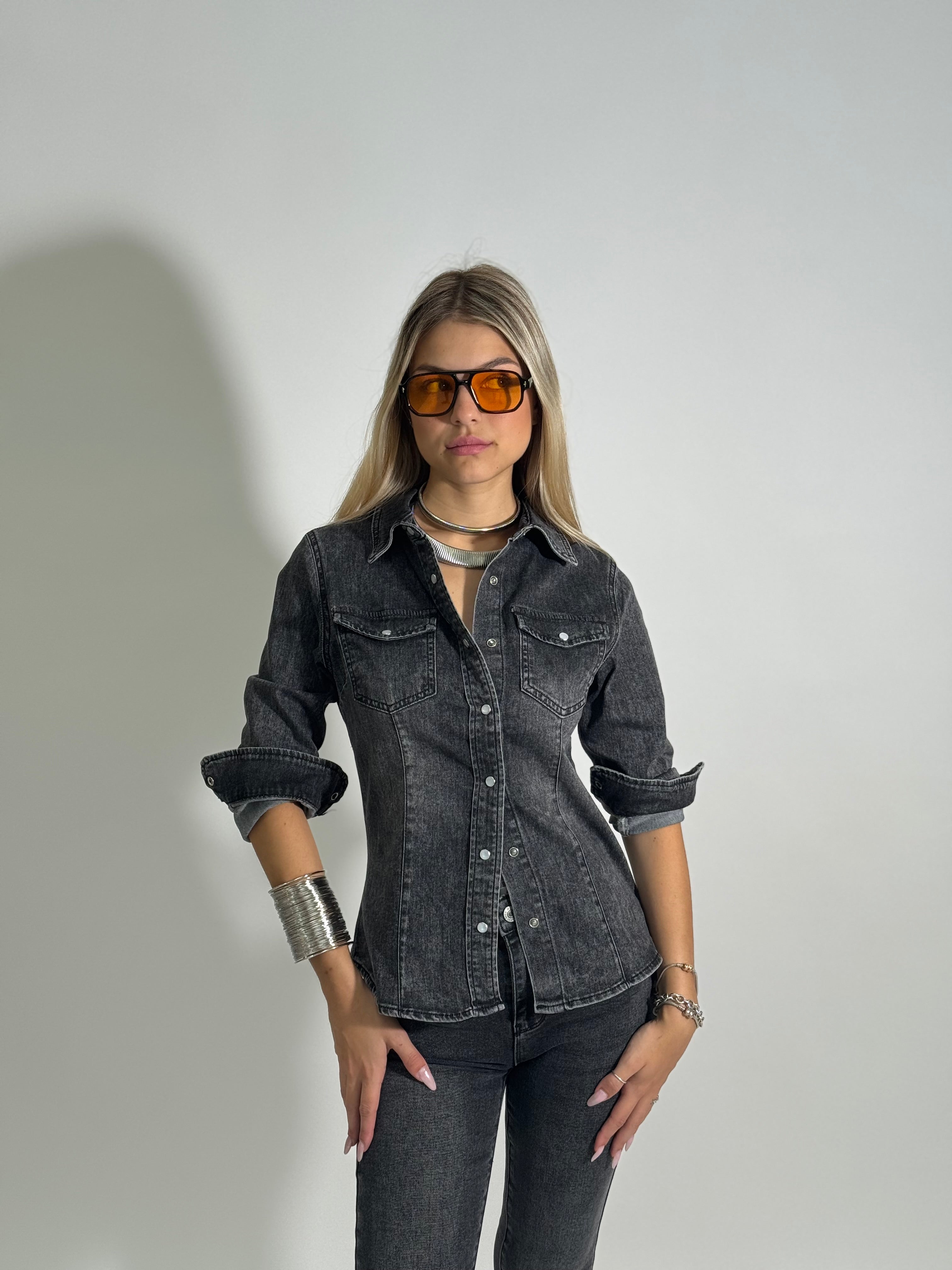 Camicia denim YF3336