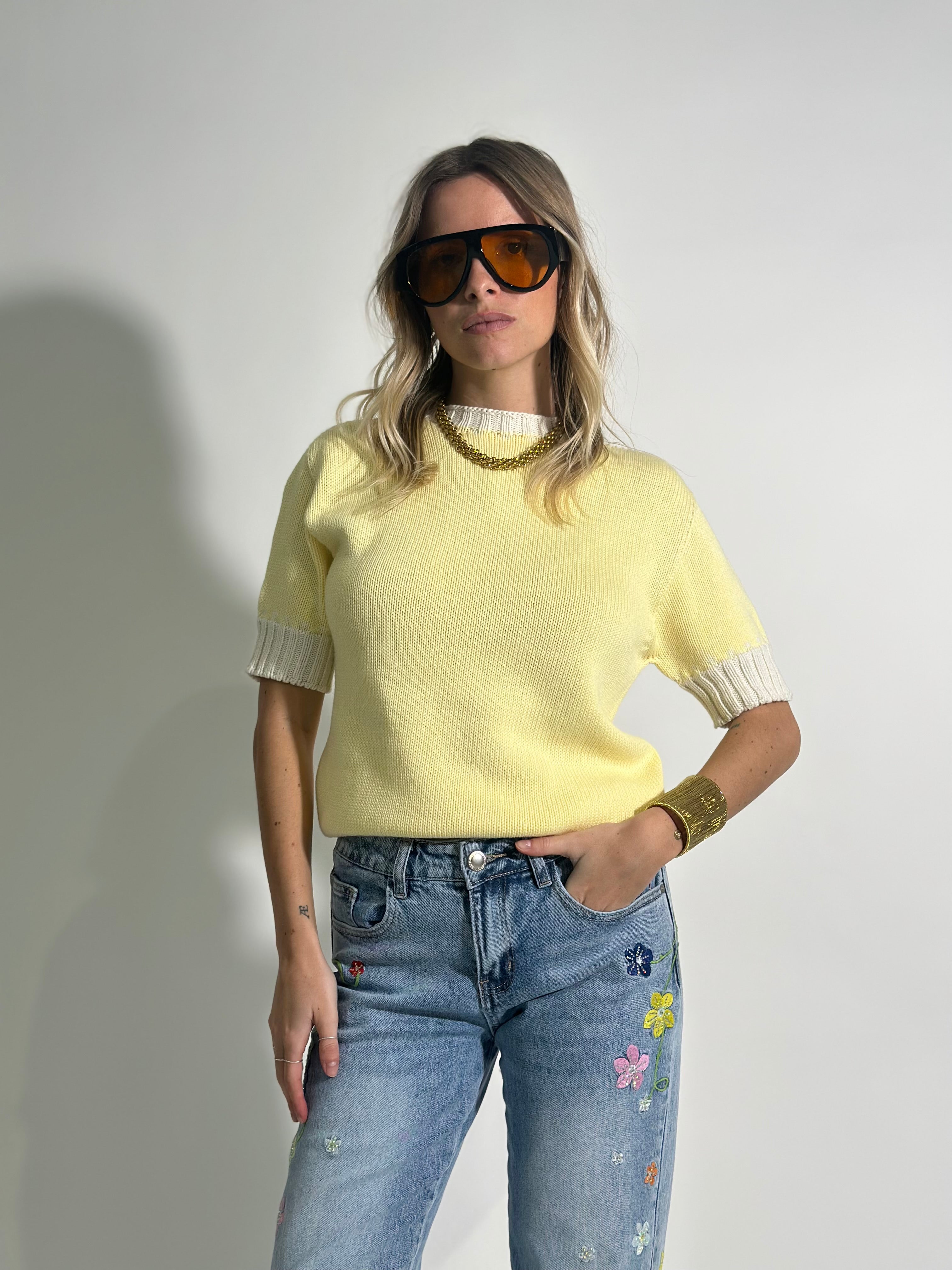 Maglia bicolore 82604