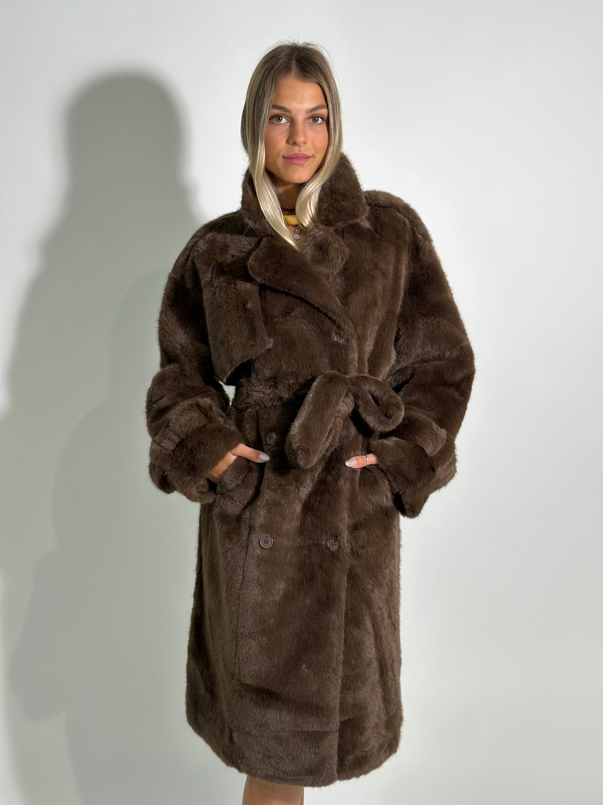 Pelliccia trench 30036