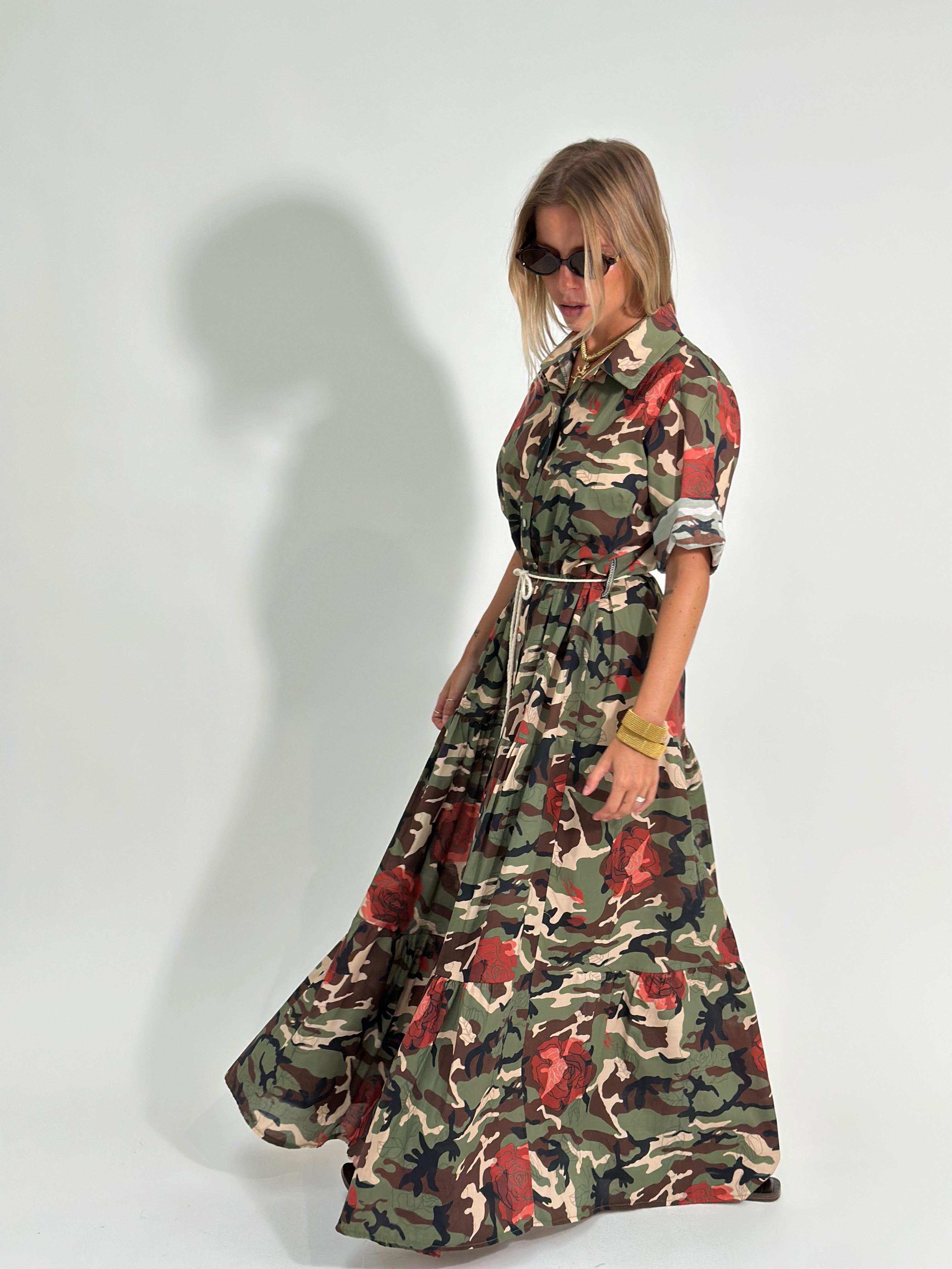 Abito chemisier 1641 CAMOUFLAGE
