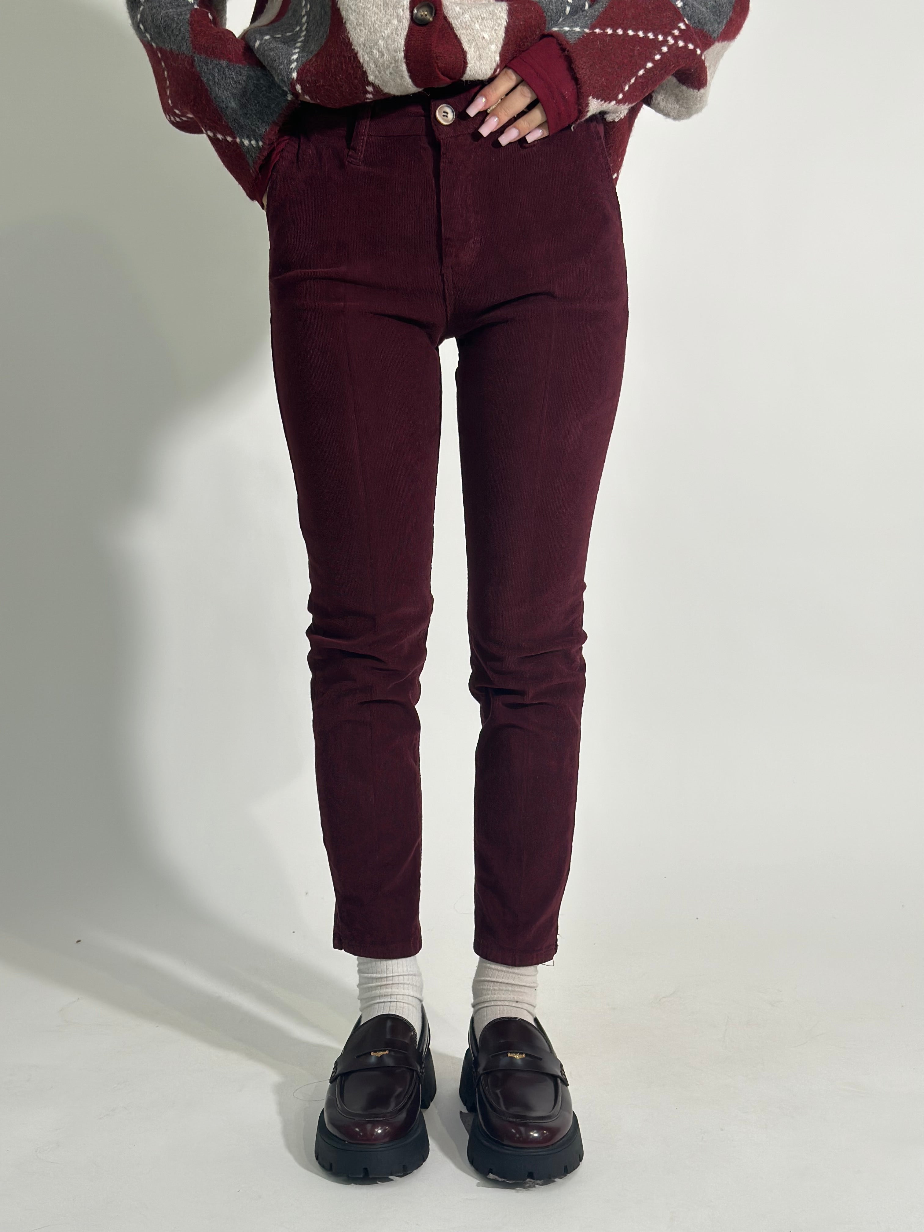 Pantalone chino capri 869