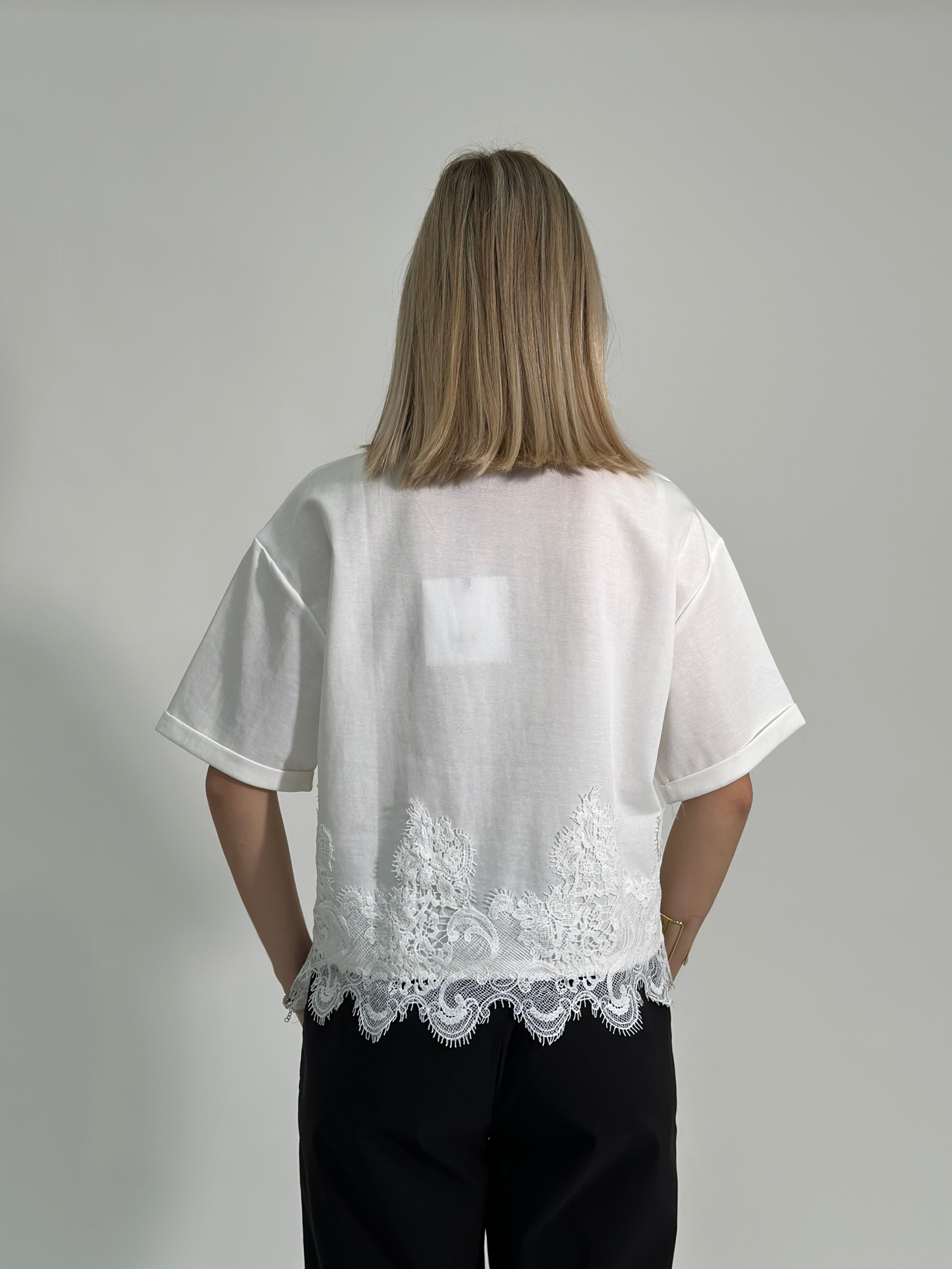 Maglia pizzo F6552