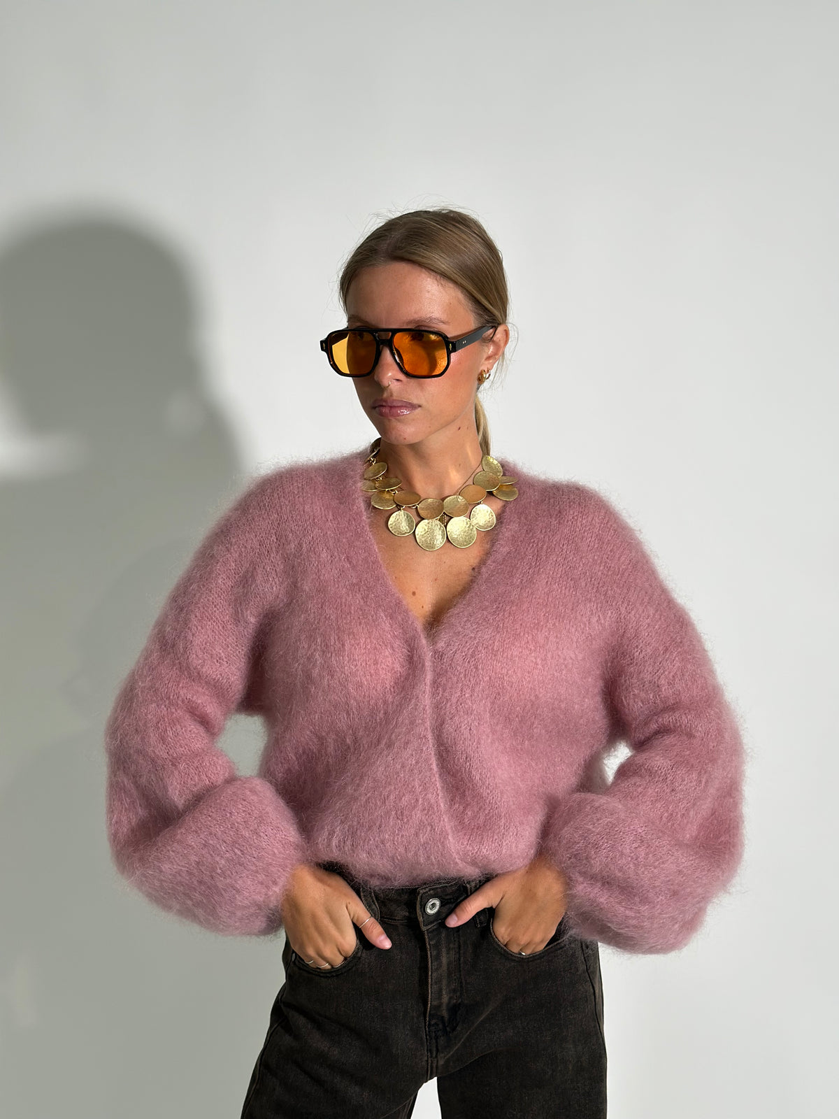 Maglia Mohair 13062 ROSA