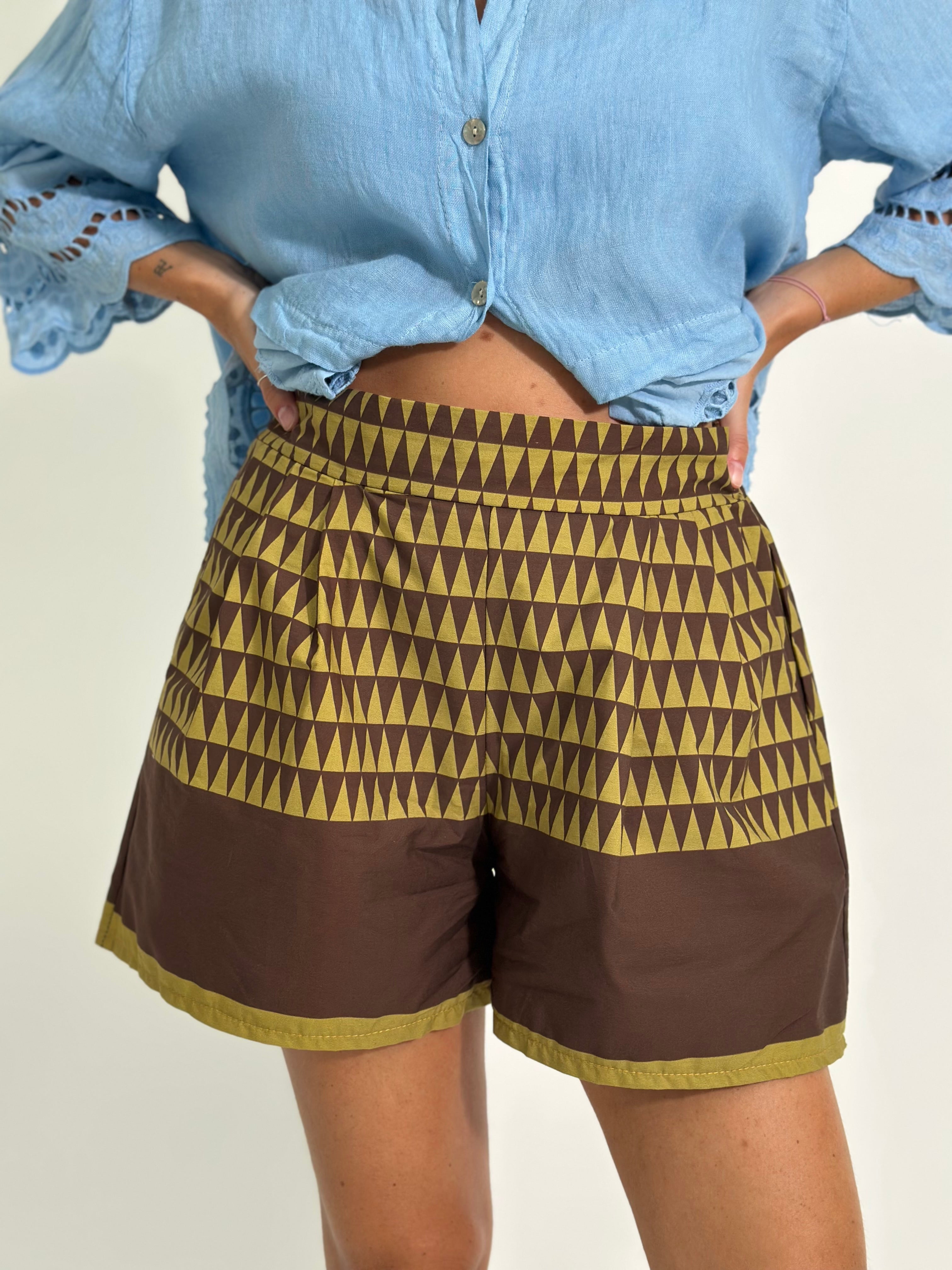 Shorts Sahara 7428 VERDE OLIVA