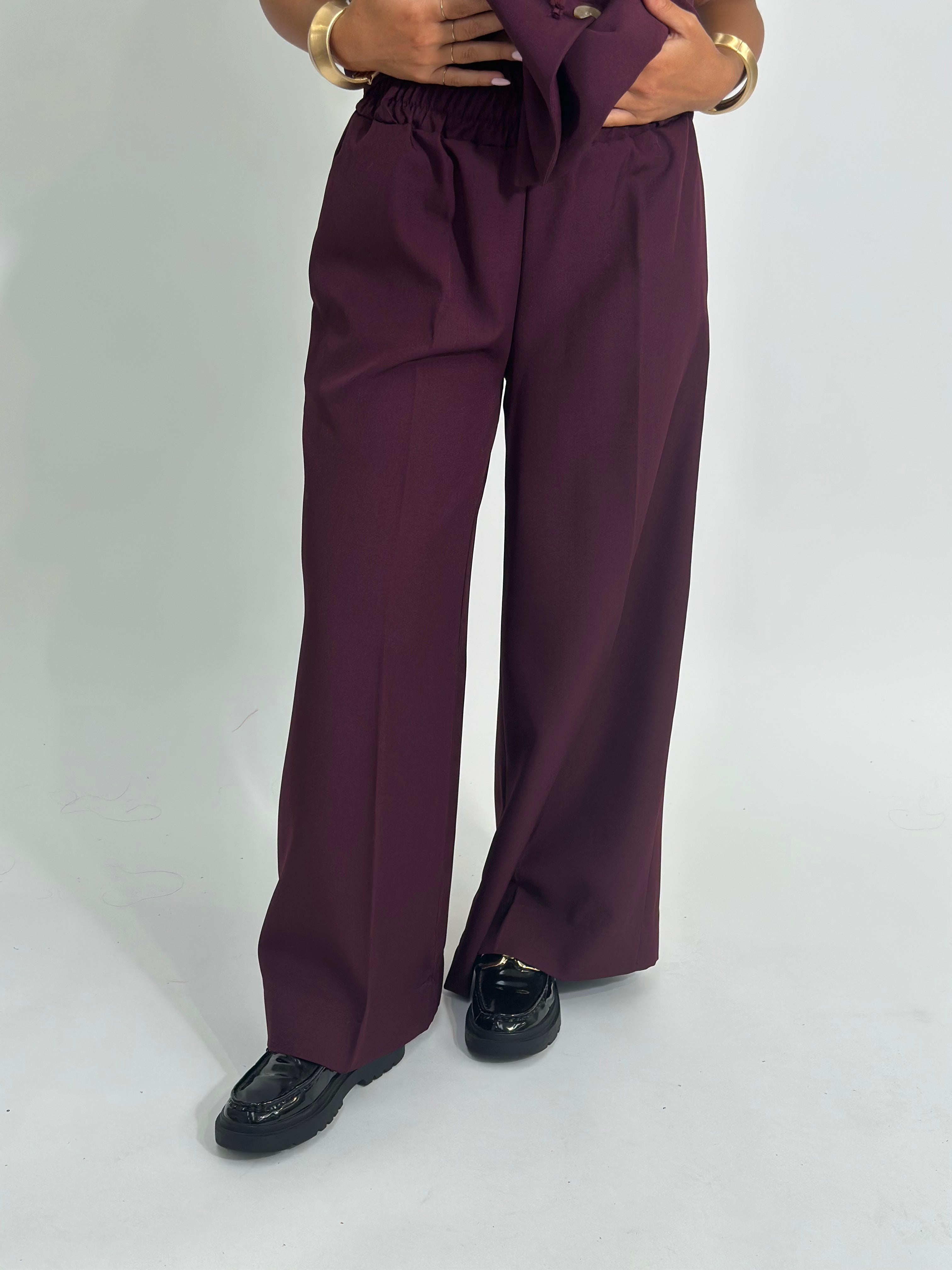Completo gilet 18786 BORDO'