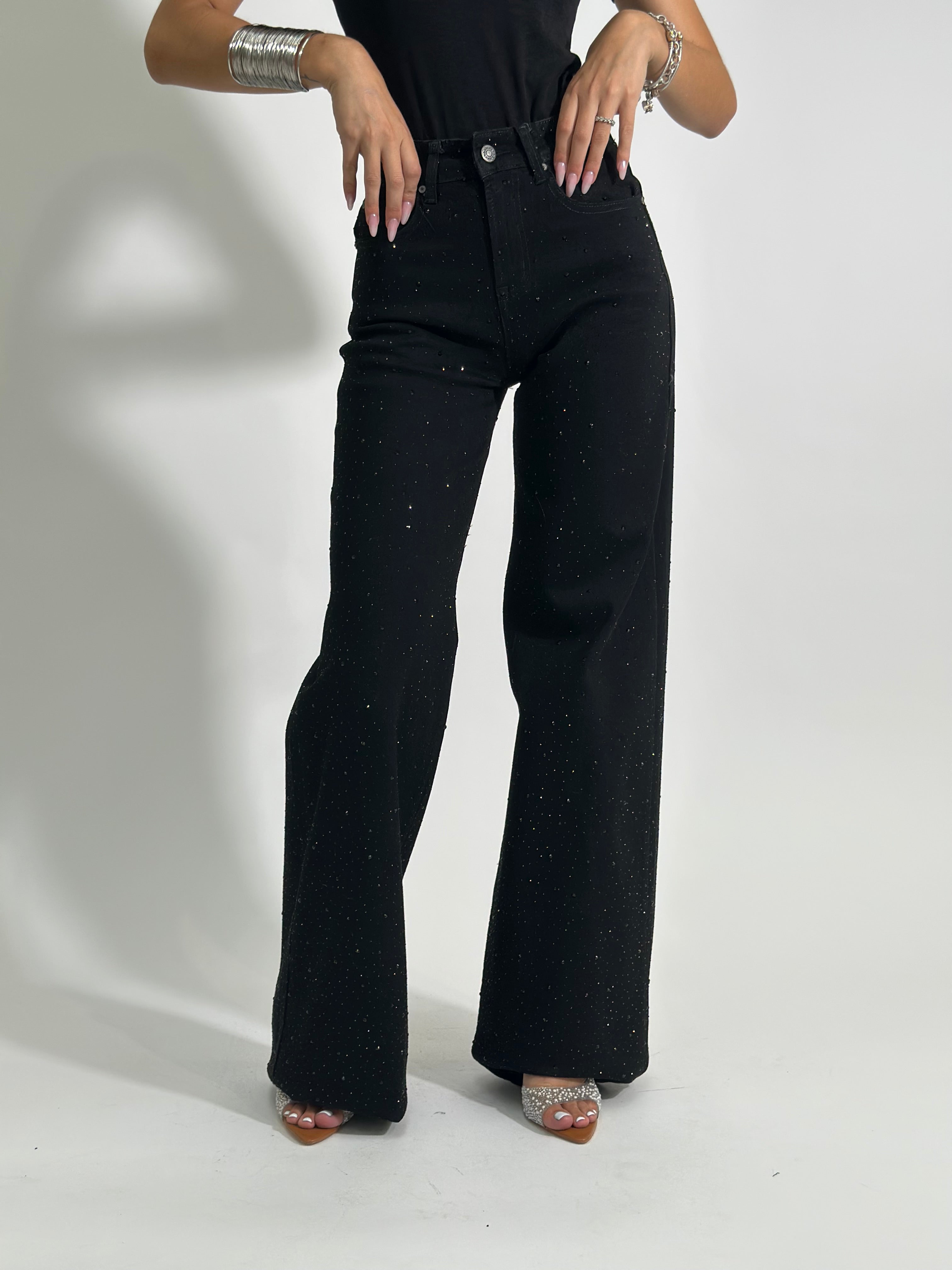Jeans strass JK8128