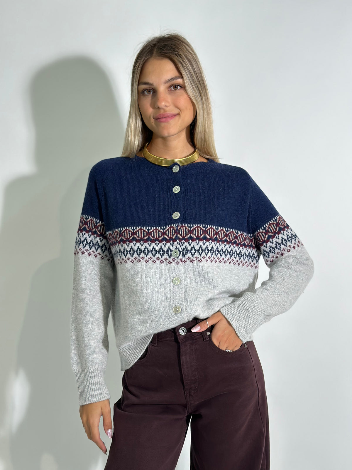 Maglia cashmere norvegese 91032