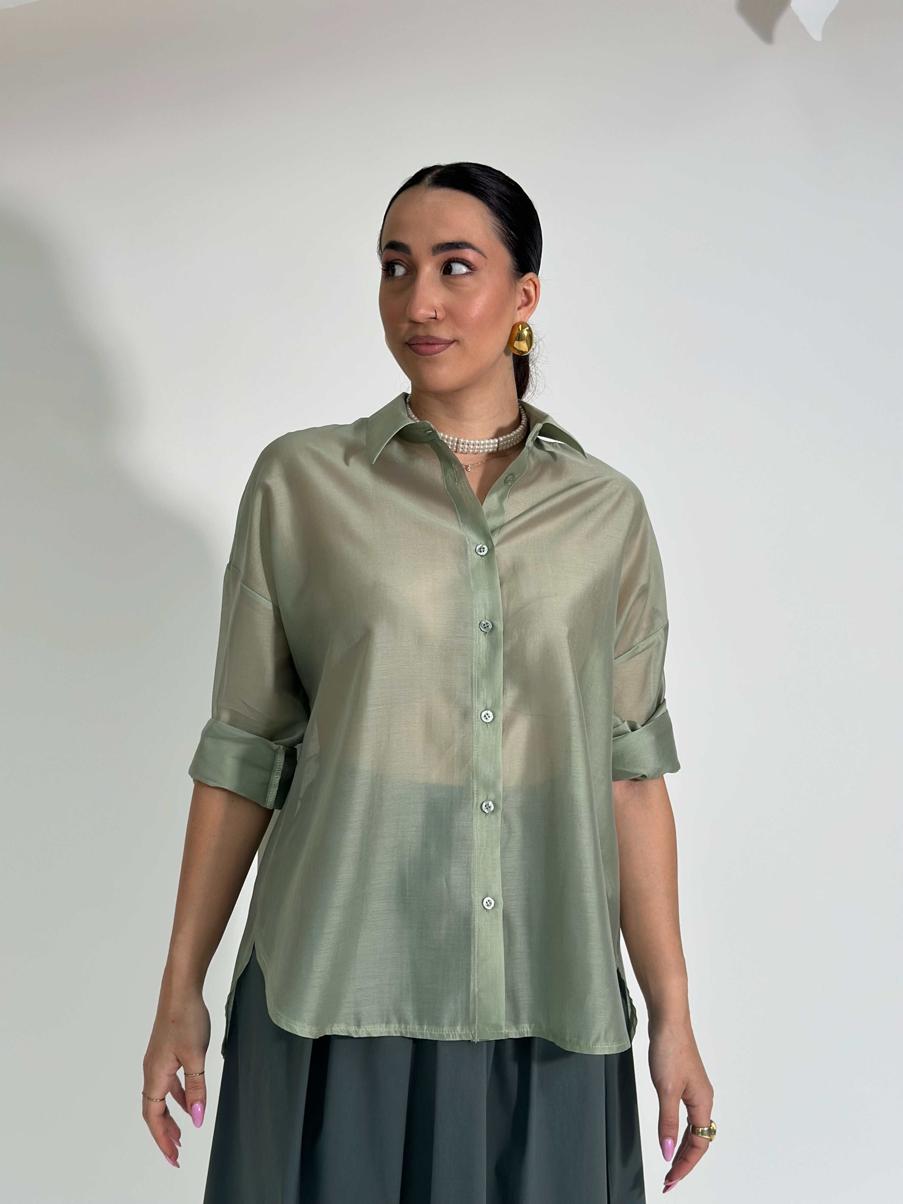 Camicia leggera 5329 VERDE
