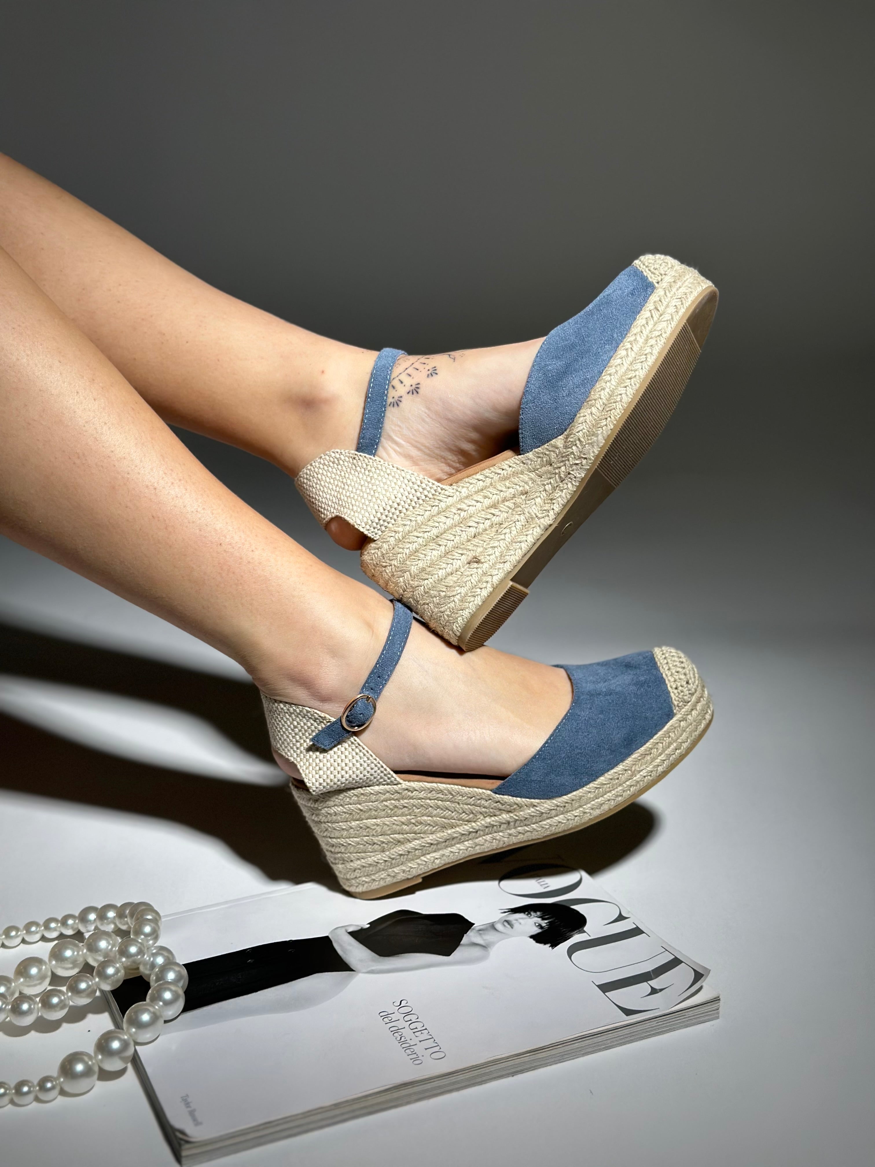 Espadrillas A353 BLU