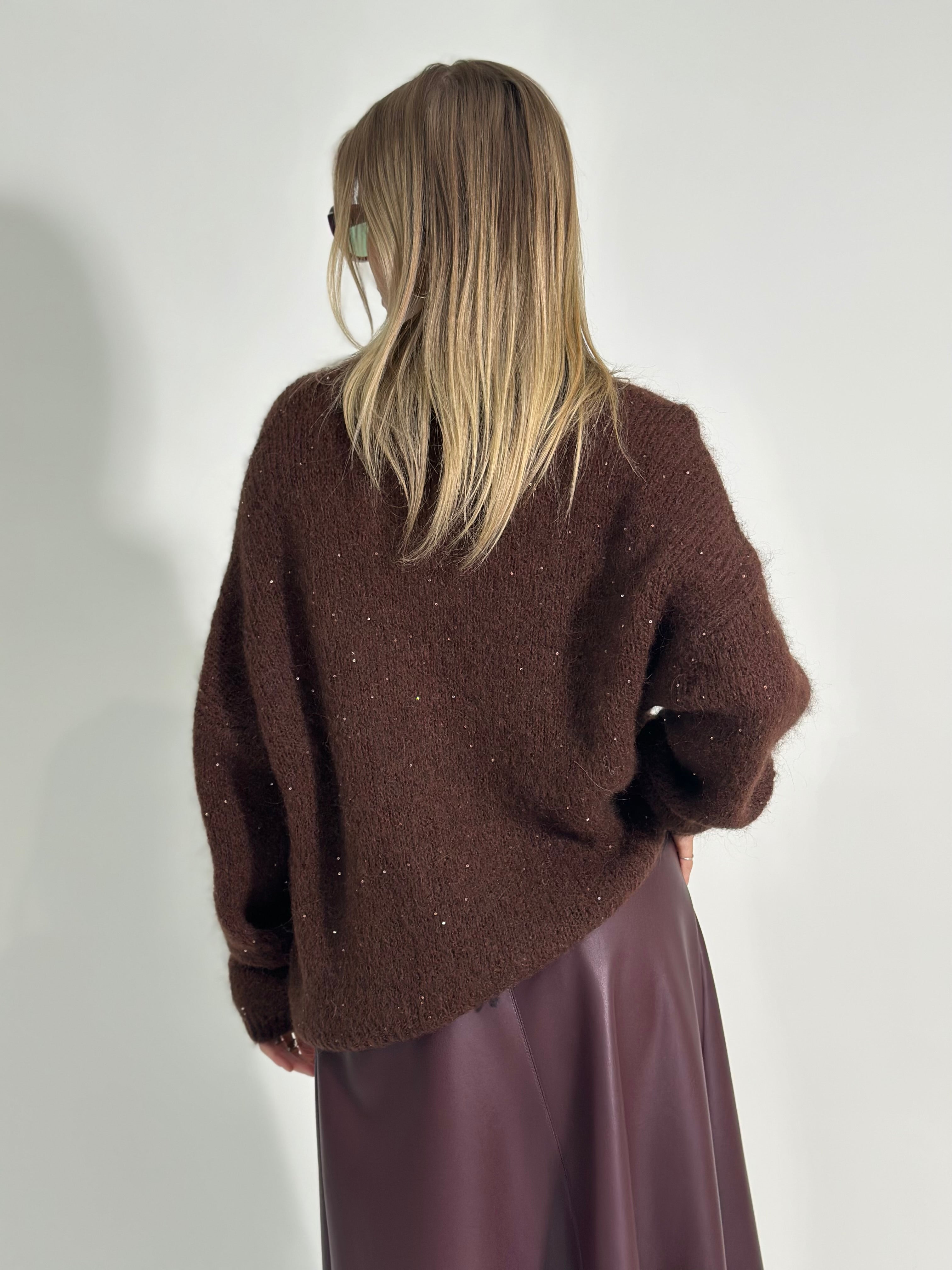 Maglia alpaca paillettes 7731