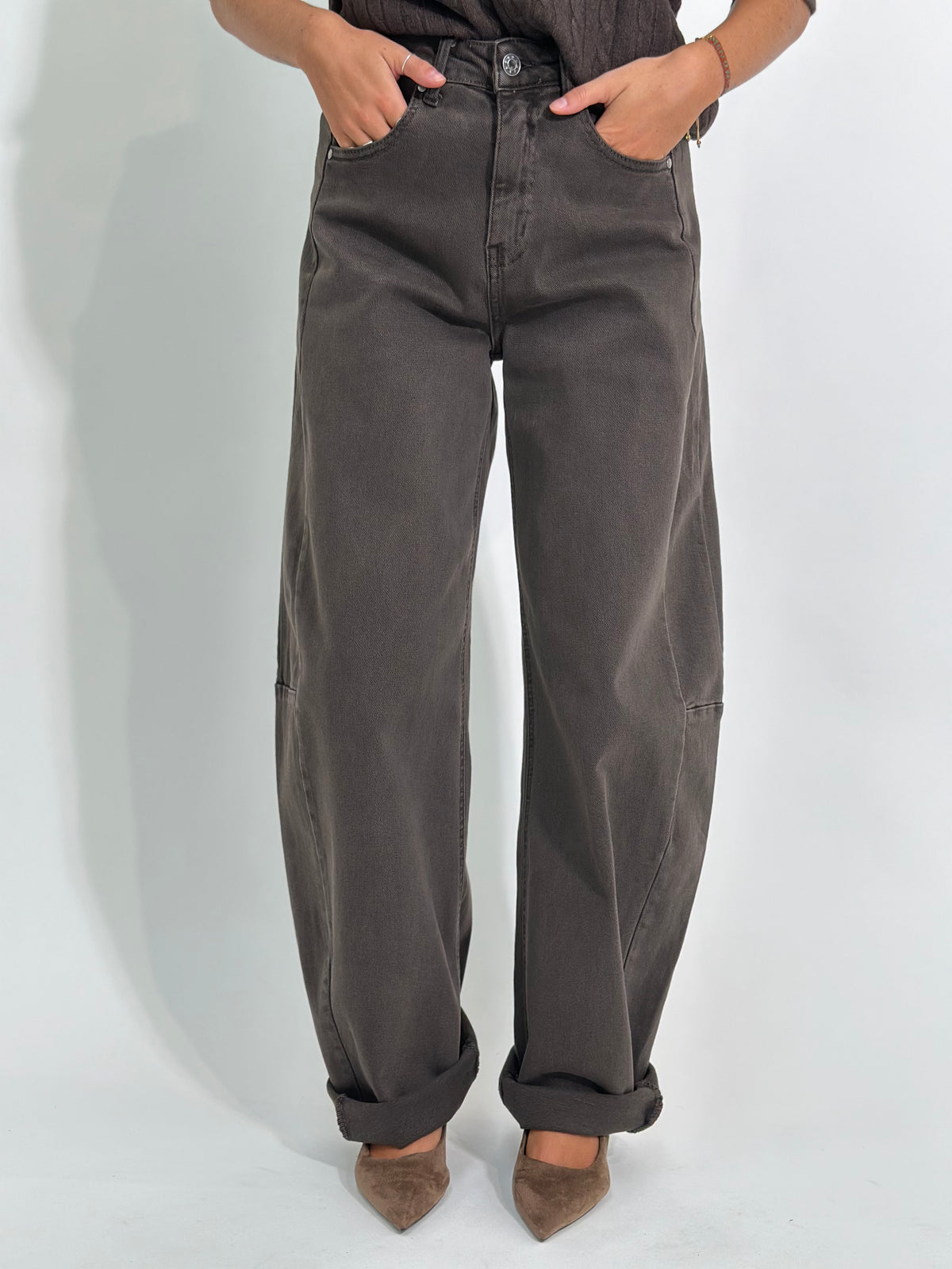 Jeans baloon 2113-15 COFFEE