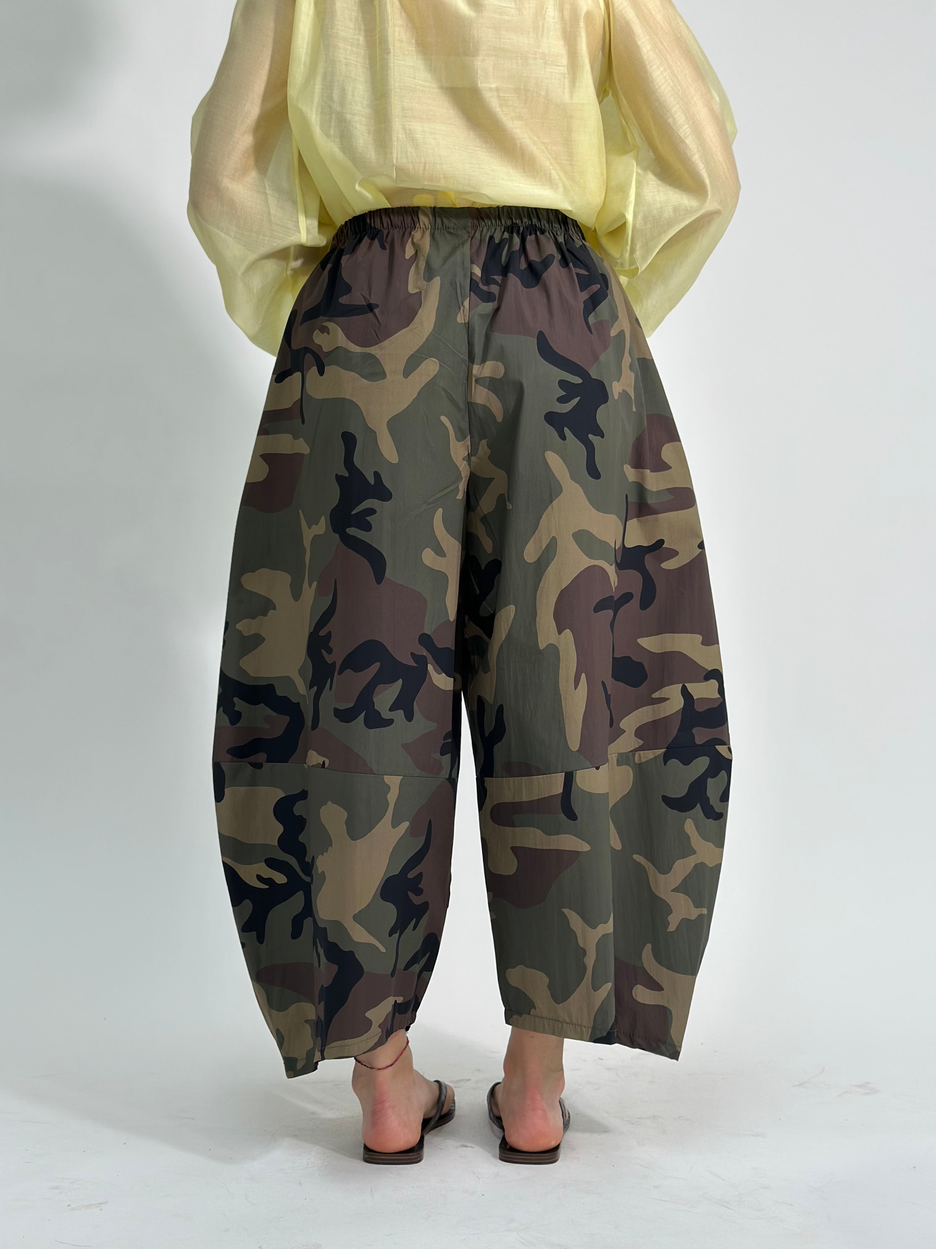 Pantalone baloon mimetico 4957