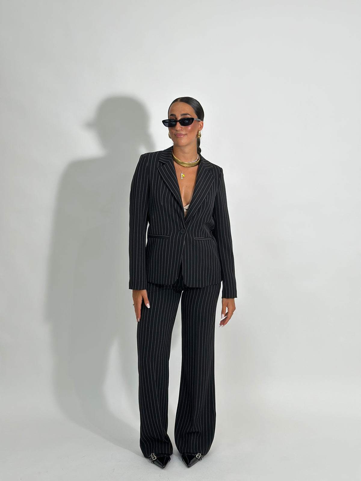 Tailleur gessato 83459