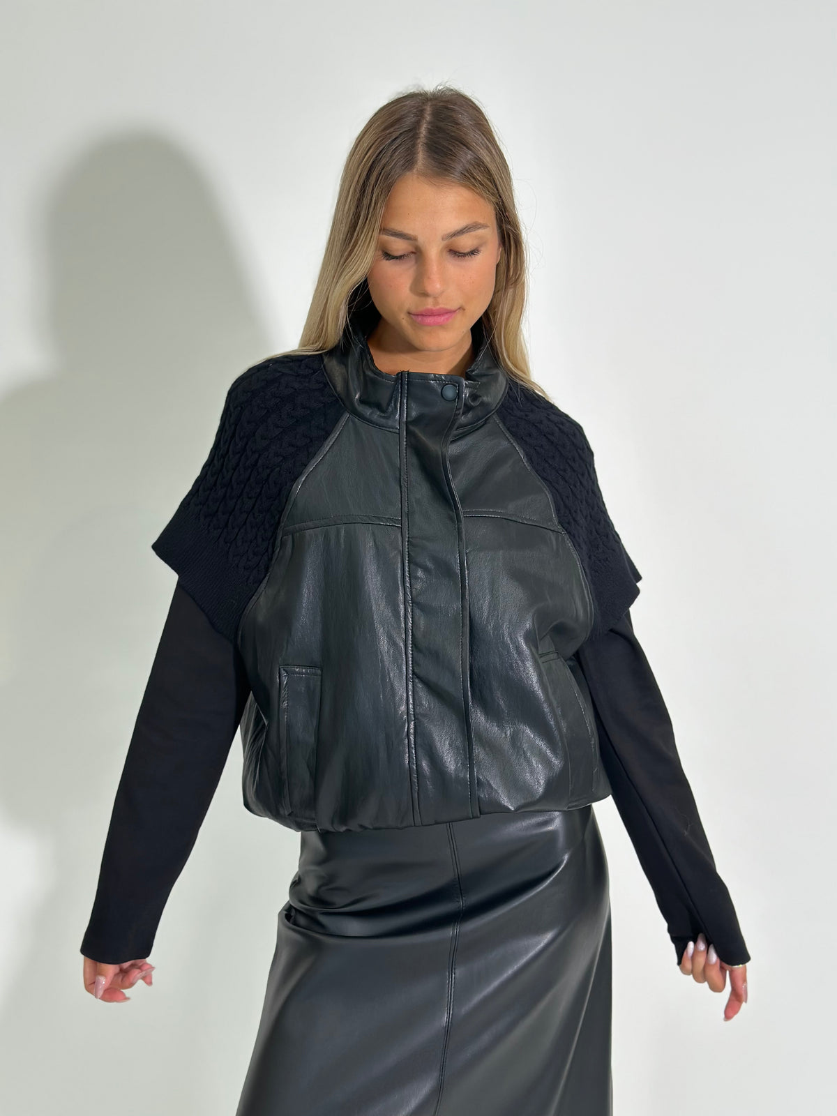 Gilet ecopelle M1357
