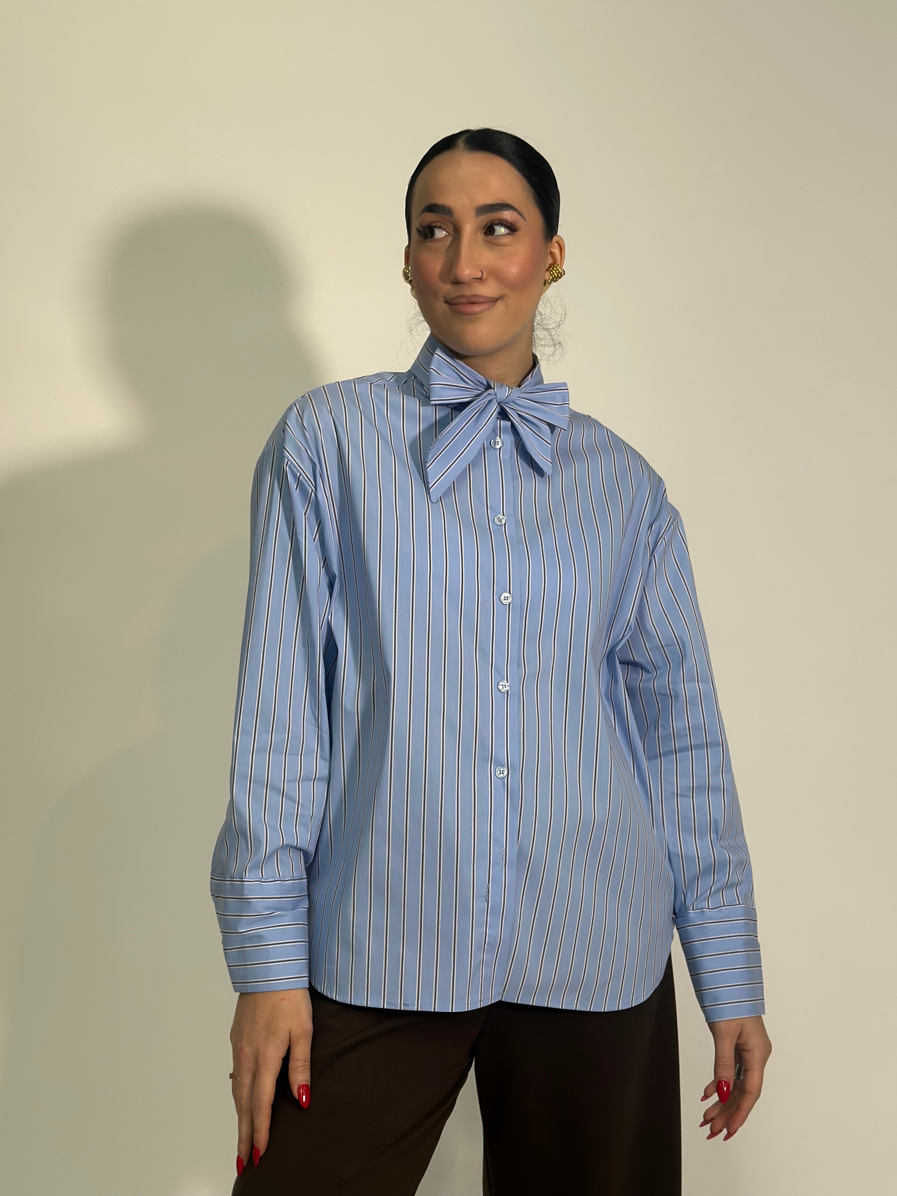 Camicia Hellen fiocco 25629