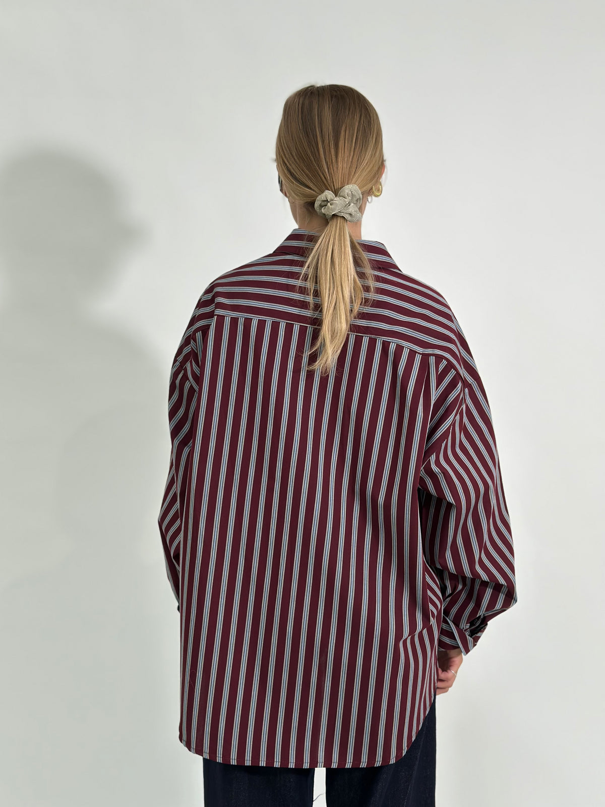 Camicia bastoncino 5500 BURGUNDY